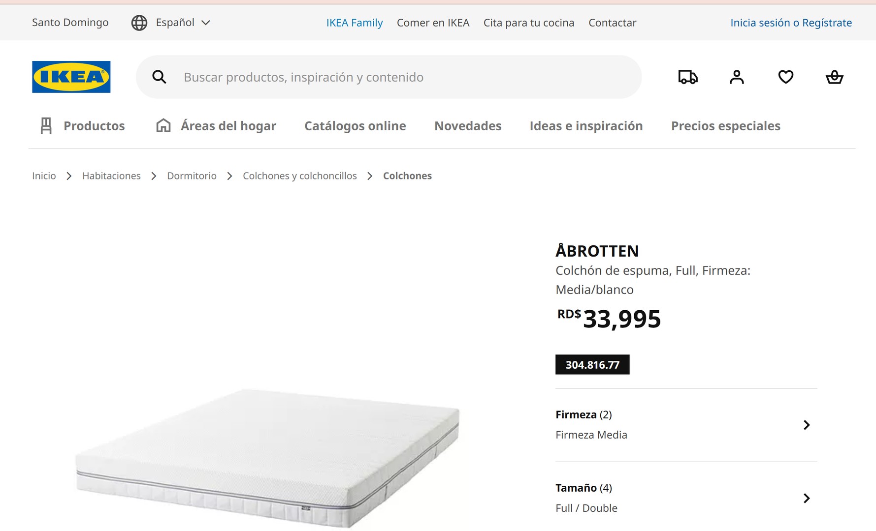muebles y colchones - Colchón Full Abroten 1