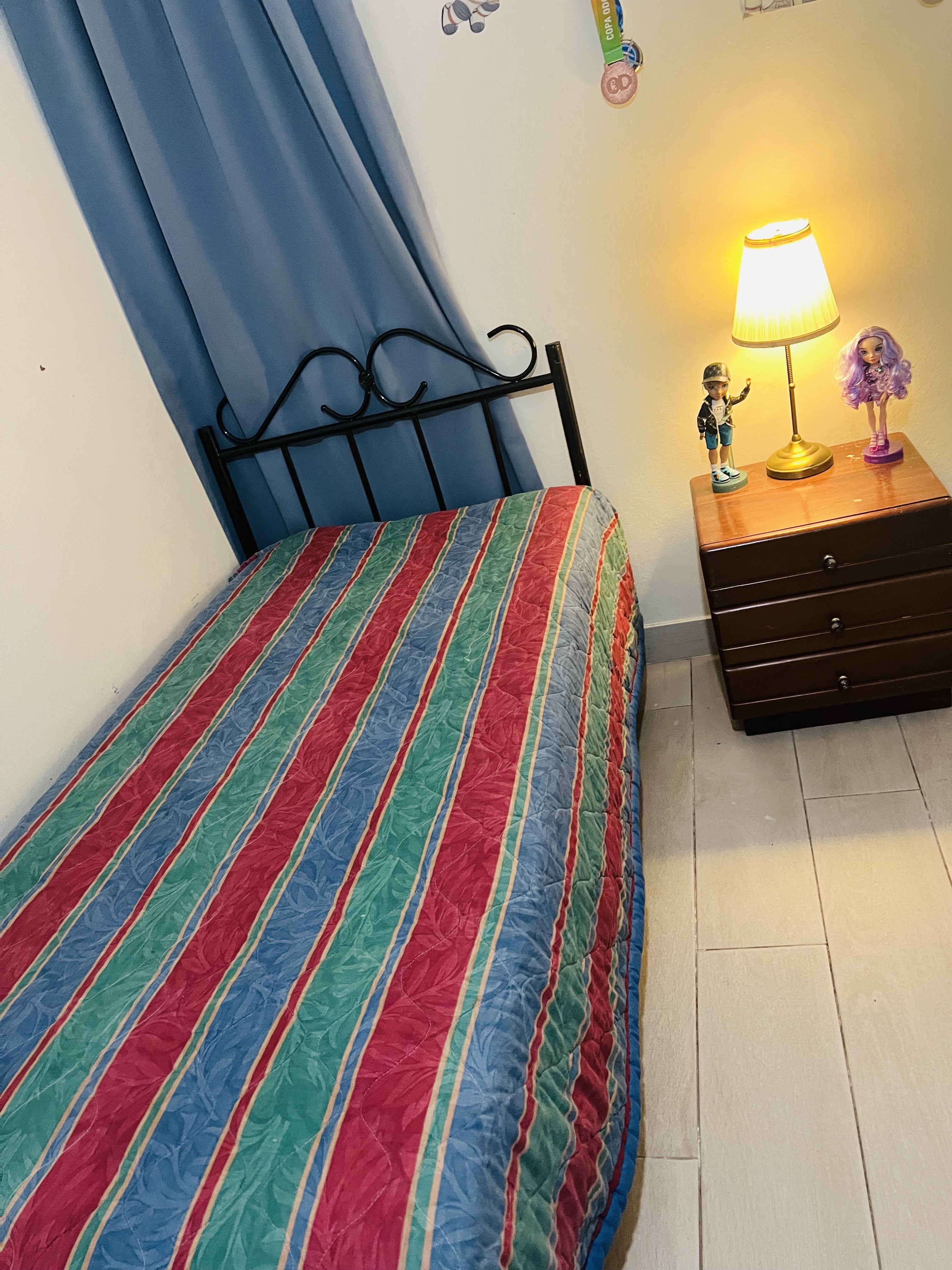 muebles y colchones - Almazán cama metal twin 
