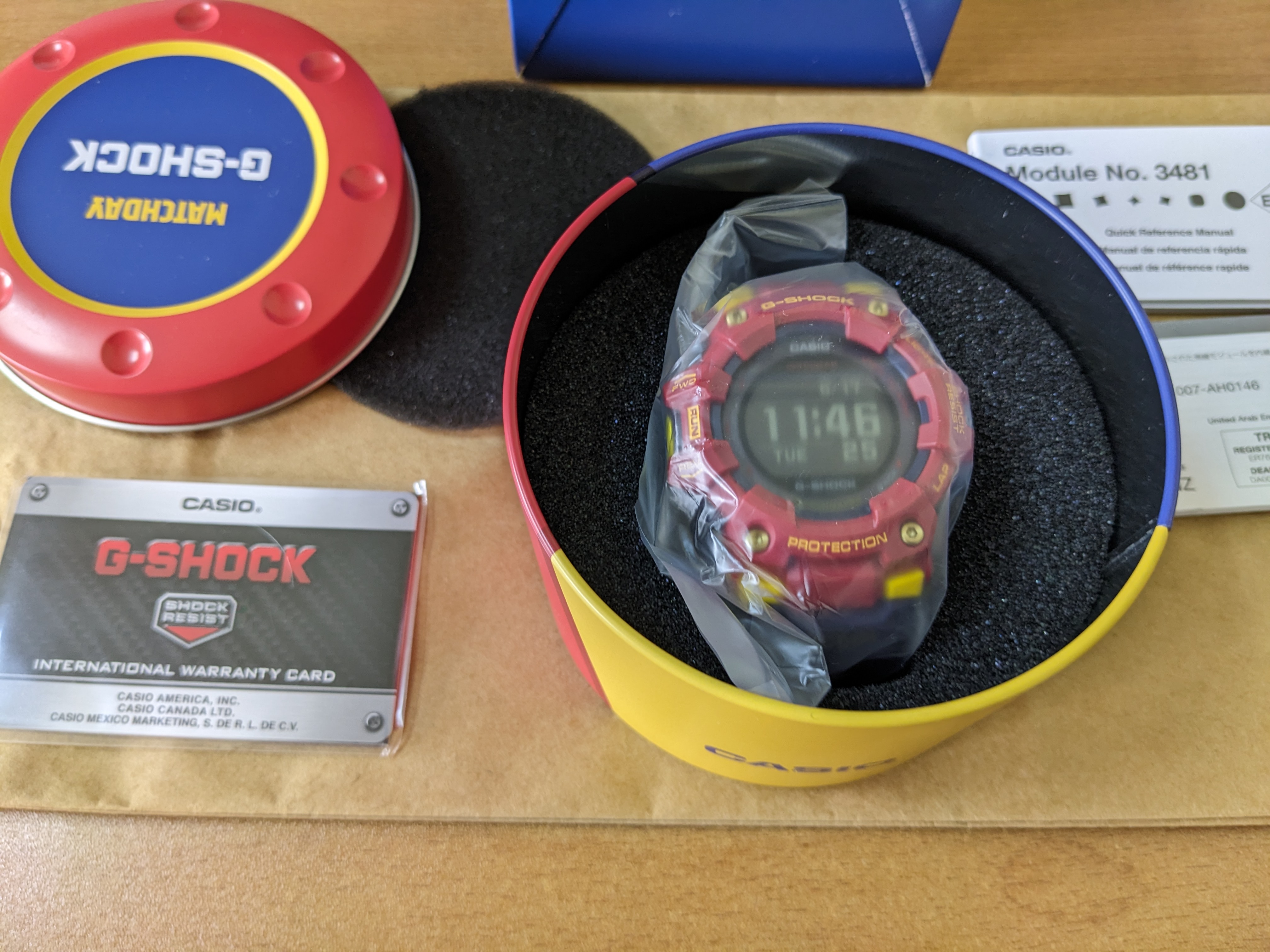 joyas, relojes y accesorios - Casio G-Shock x FC Barcelona NUEVO SELLADO 100% GENUINO 1