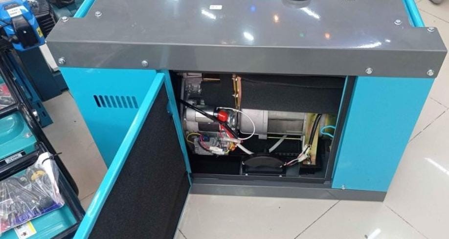 construccion e industrial - Planta eléctrica de gazoil 5.5 kilo 110 220V encendido eléctrico 5