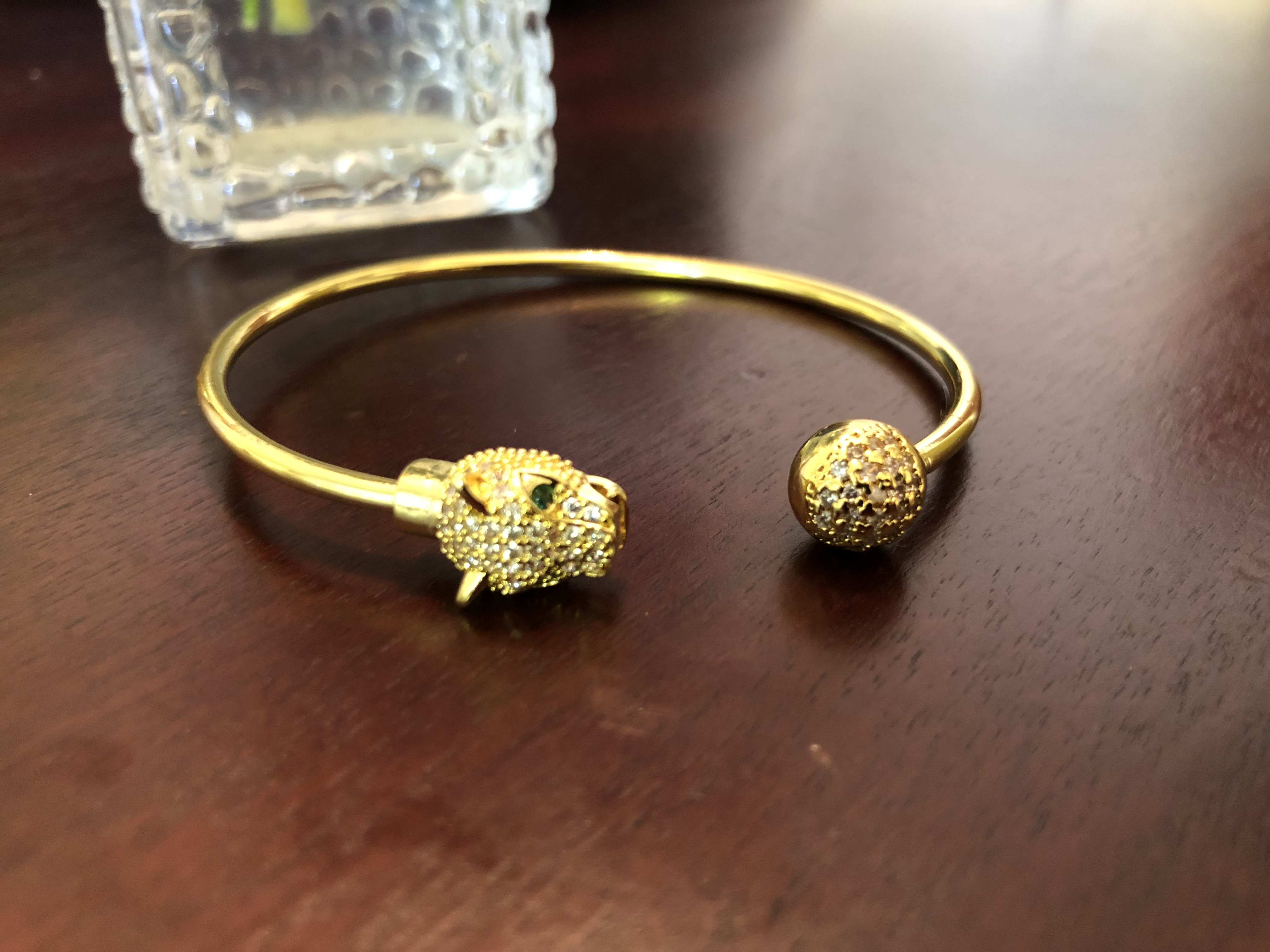 joyas, relojes y accesorios - Pulsera bañada en oro  0