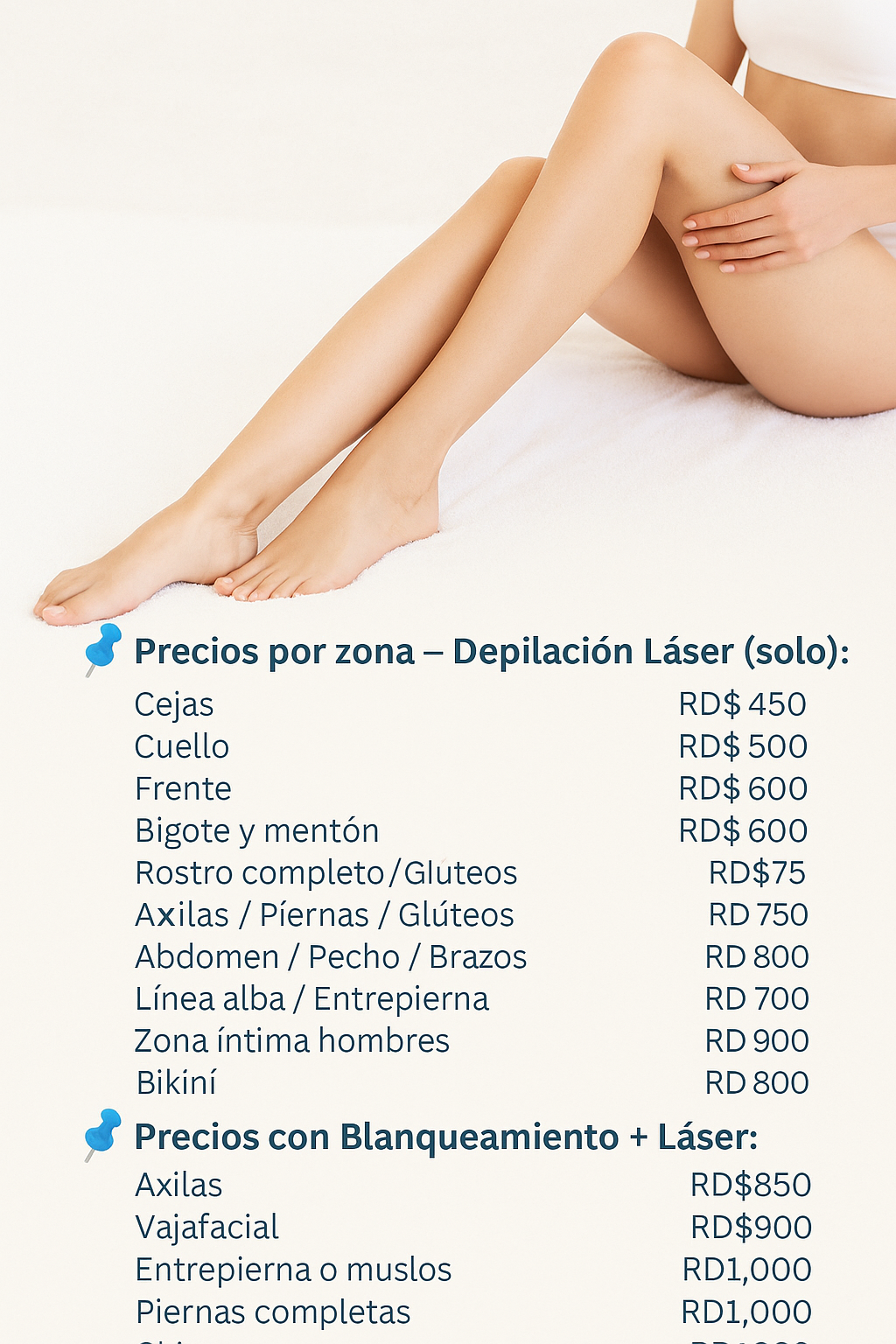 servicios profesionales -  DEPILACIÓN LÁSER Y FACIALES EN LA ROMANA  2