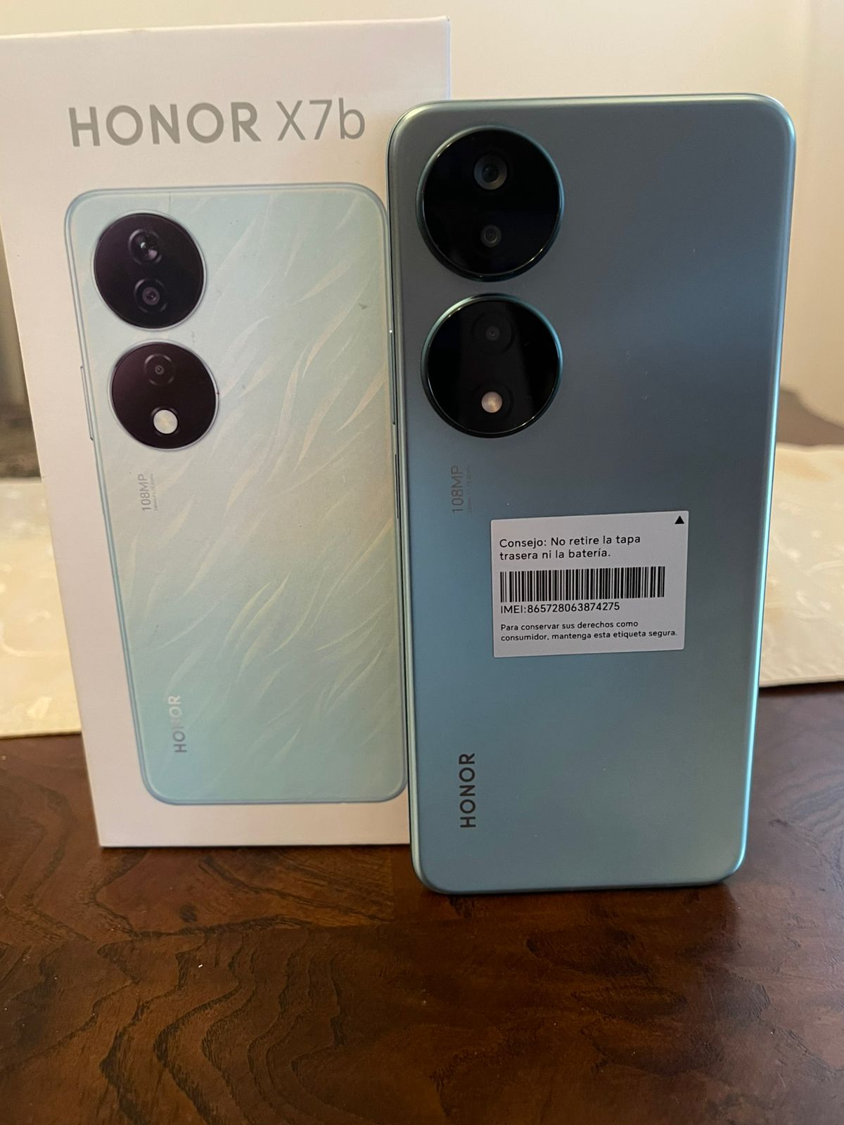 celulares y tabletas - HONOR X7B 256GB