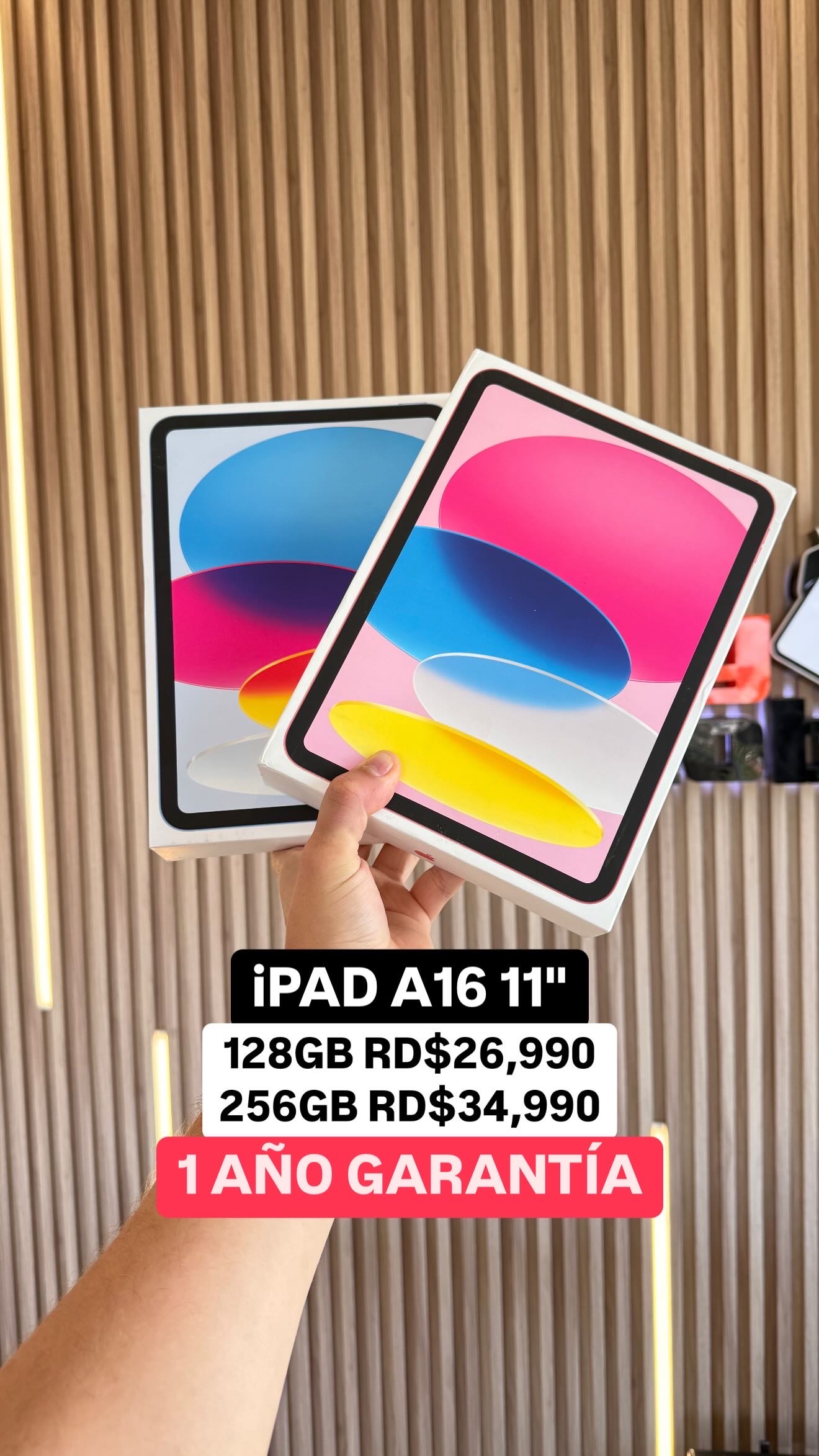 celulares y tabletas - iPAD A16 11'' SELLADA 