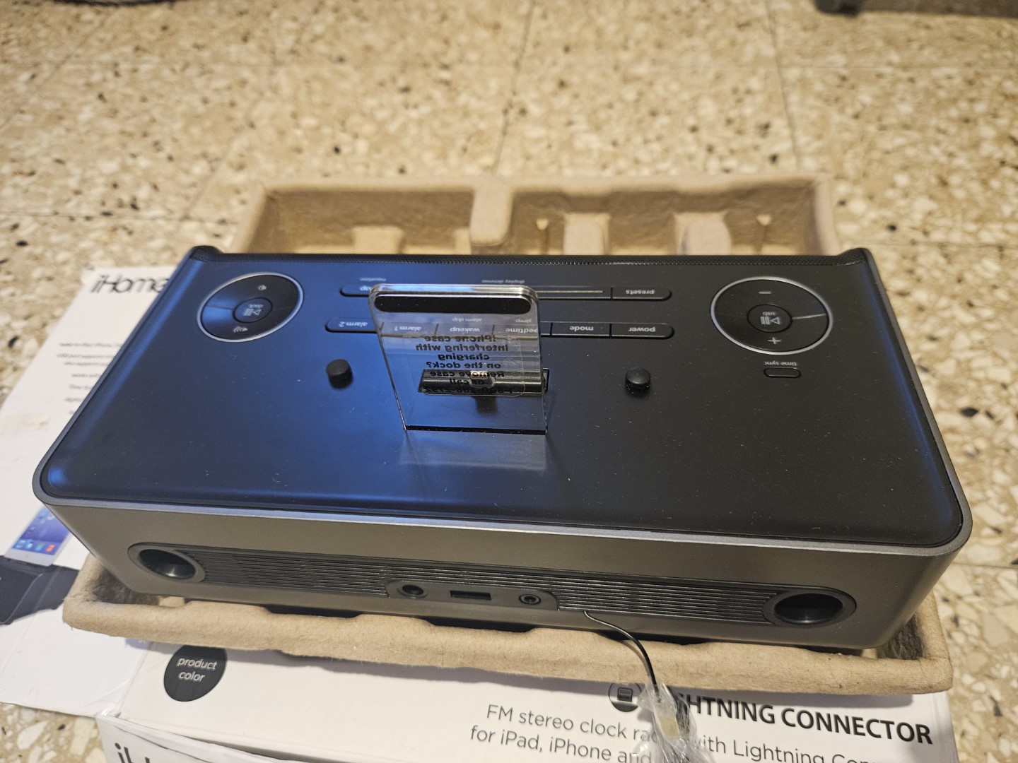 otros electronicos - iHome docking iphone apple ipod 2