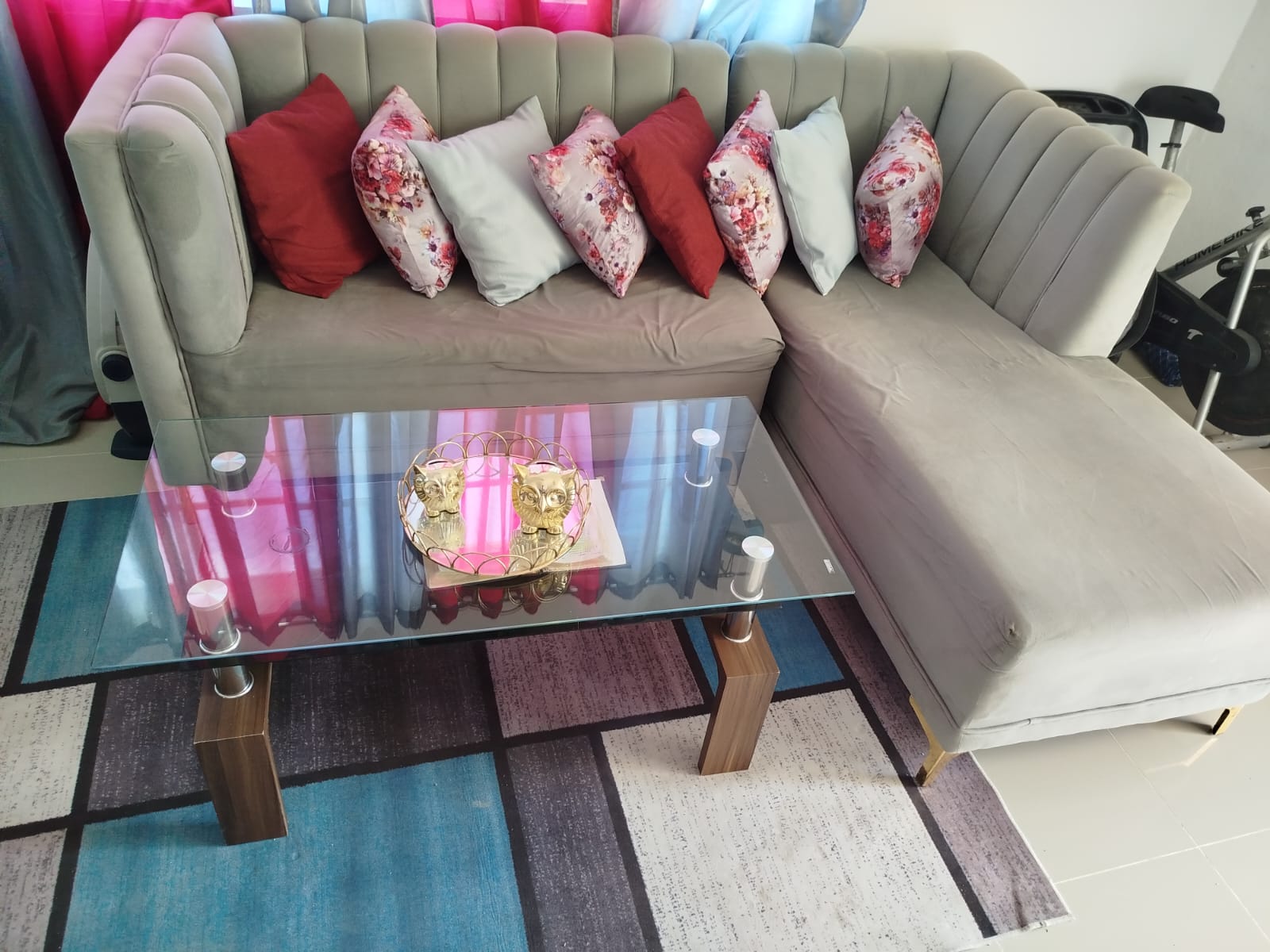 muebles y colchones - sofa tipo L 0