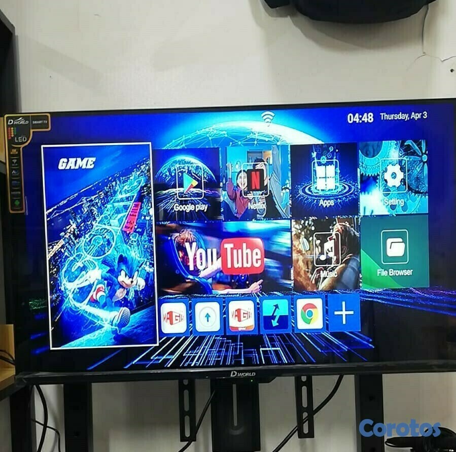 tv - TV SMART D.WORLD 32 PULGADAS XD-XF32DWBT 4