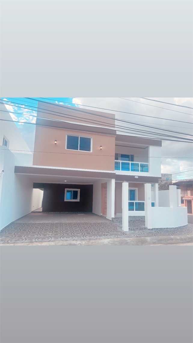casas - Venta de casa de 2 niveles en la autopista de san Isidro prado oriental