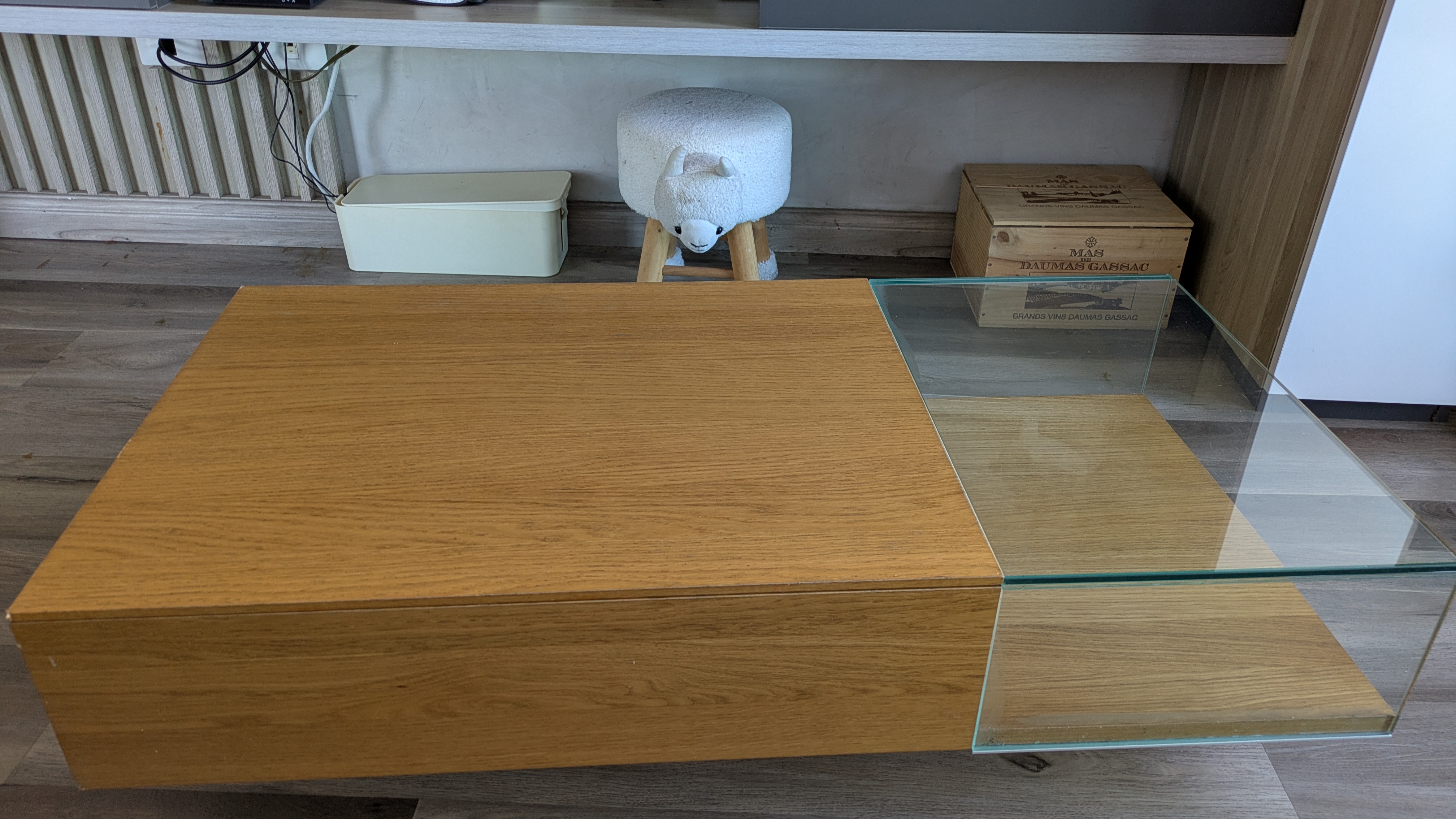 muebles y colchones - mesa baja Habitat akira