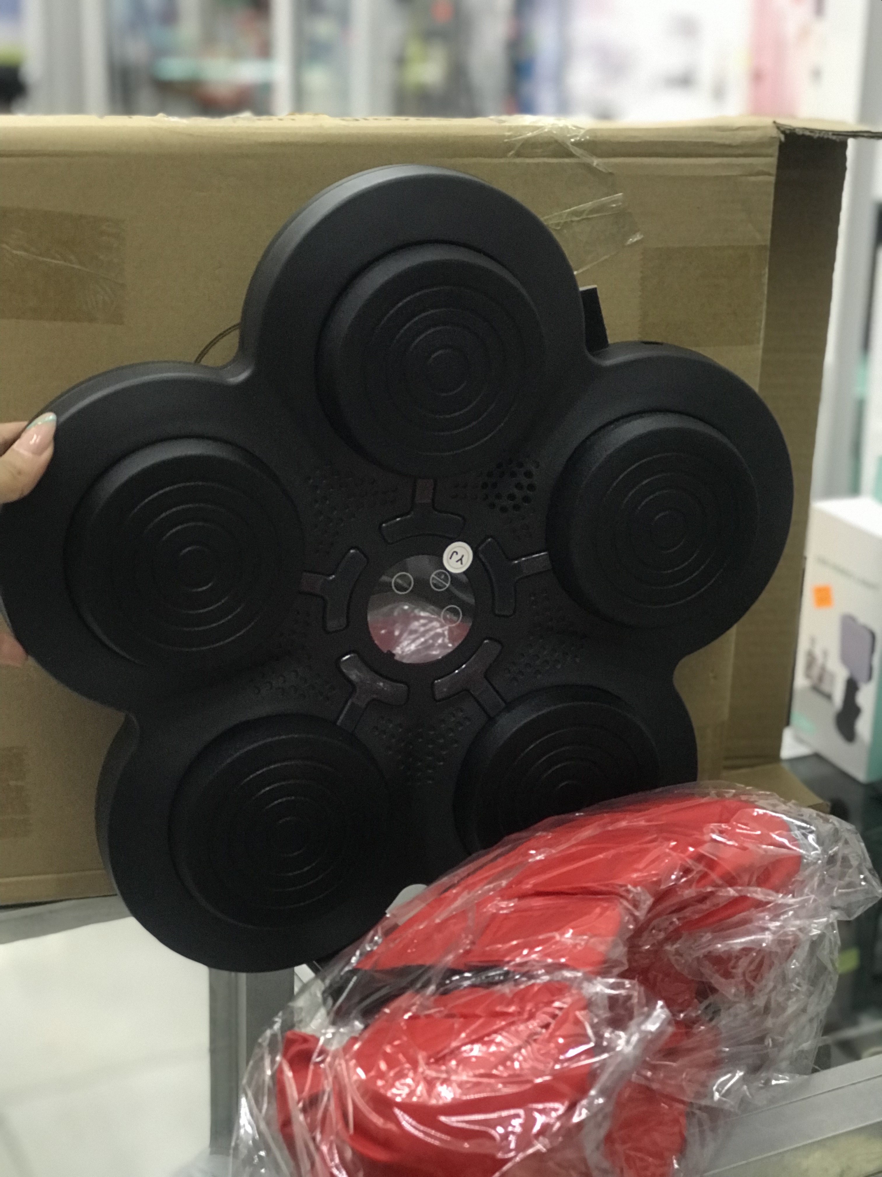 deportes - MÁQUINA DE BOXEO CON BLUETOOTH 