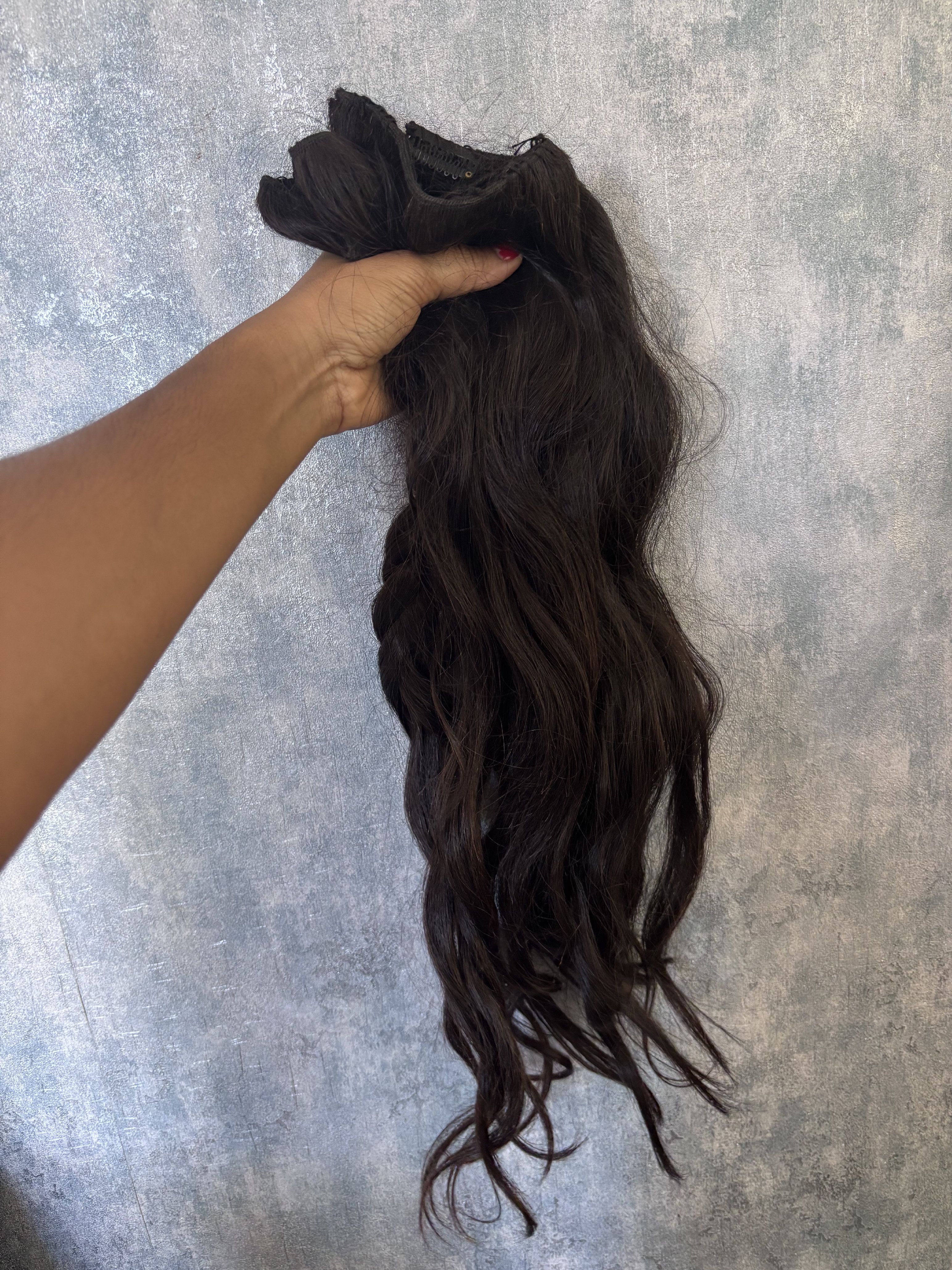 ropa para mujer - Extensiones de Pelo Ondulado 100 % Humano  4
