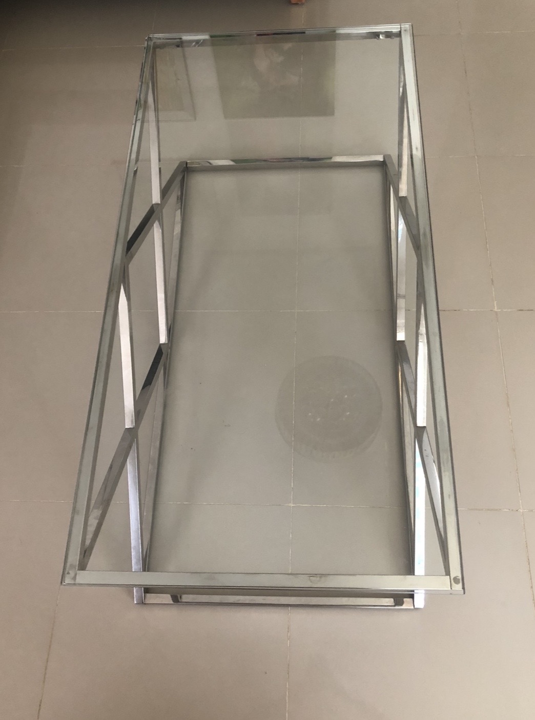 decoración y accesorios - Mesa de Centro cristal 