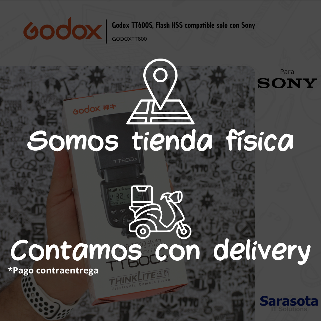 accesorios para electronica - Godox TT600S, Flash HSS compatible solo con Sony  2