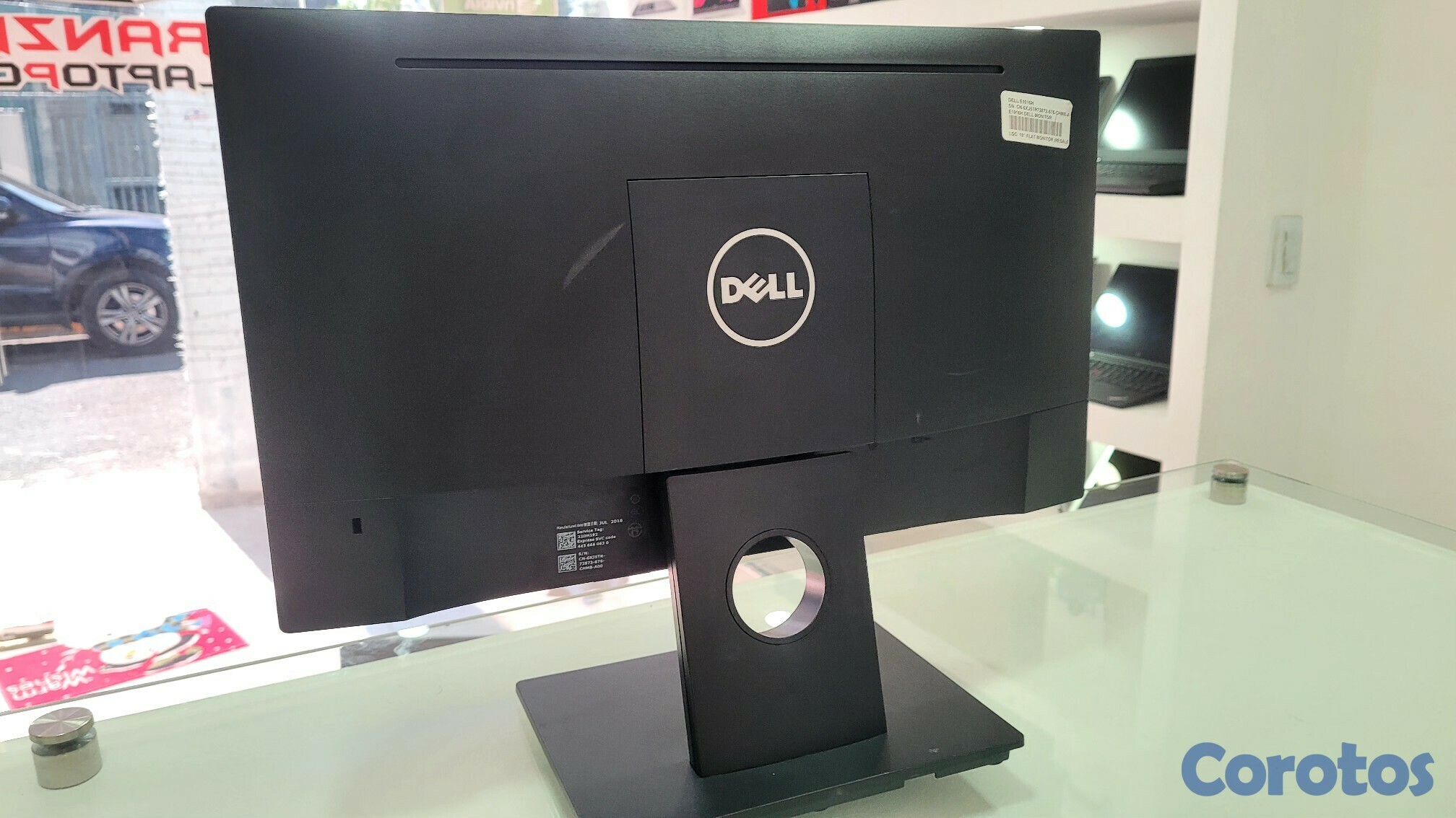 computadoras y laptops - Monitor Dell 20 Pulg vga y DisplayPory  2