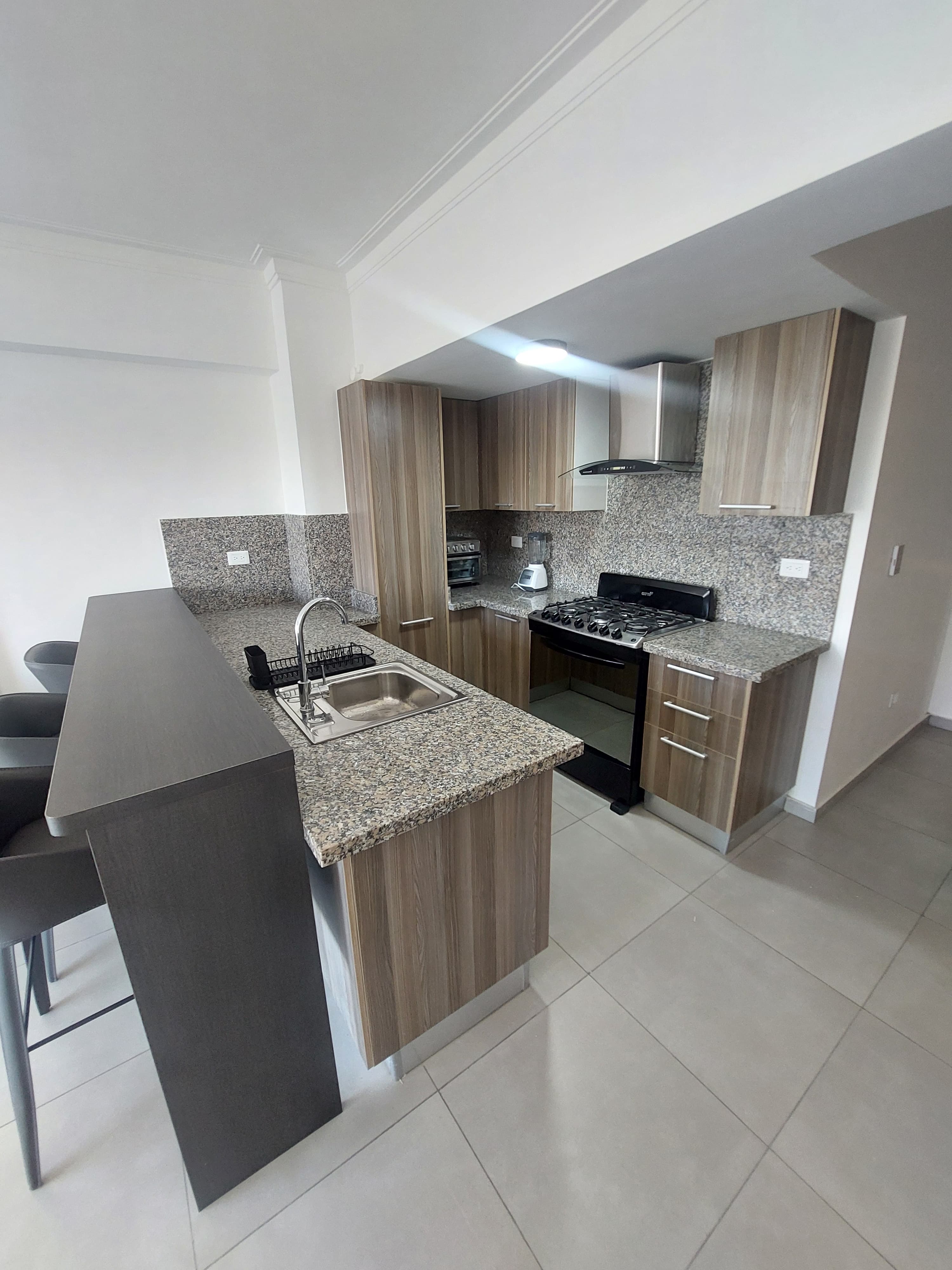 apartamentos - Apartamento nuevo amueblado en torre con amenidade