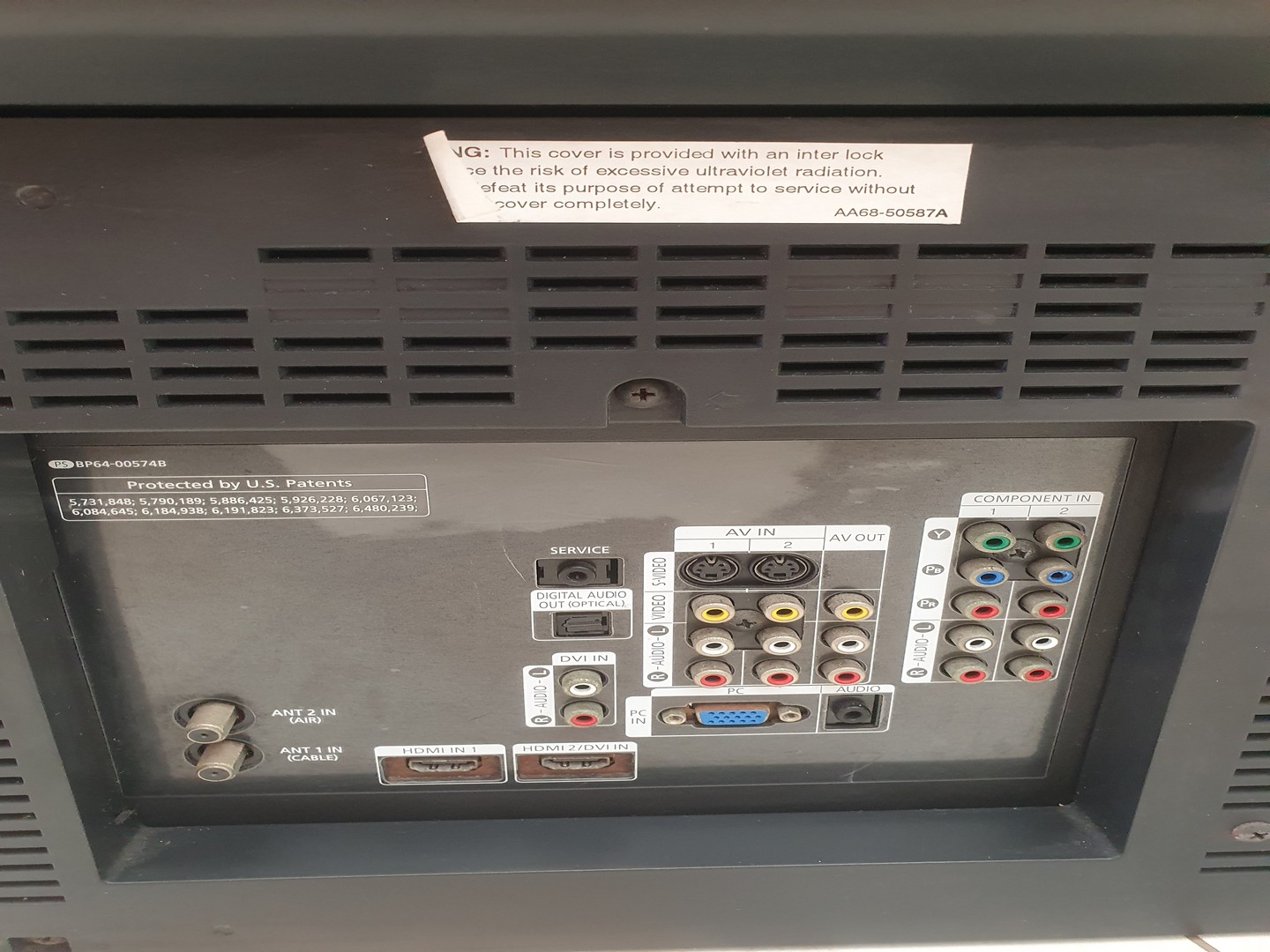 tv - Samsung semi-plana, 52 pulg., excelente estado. 3