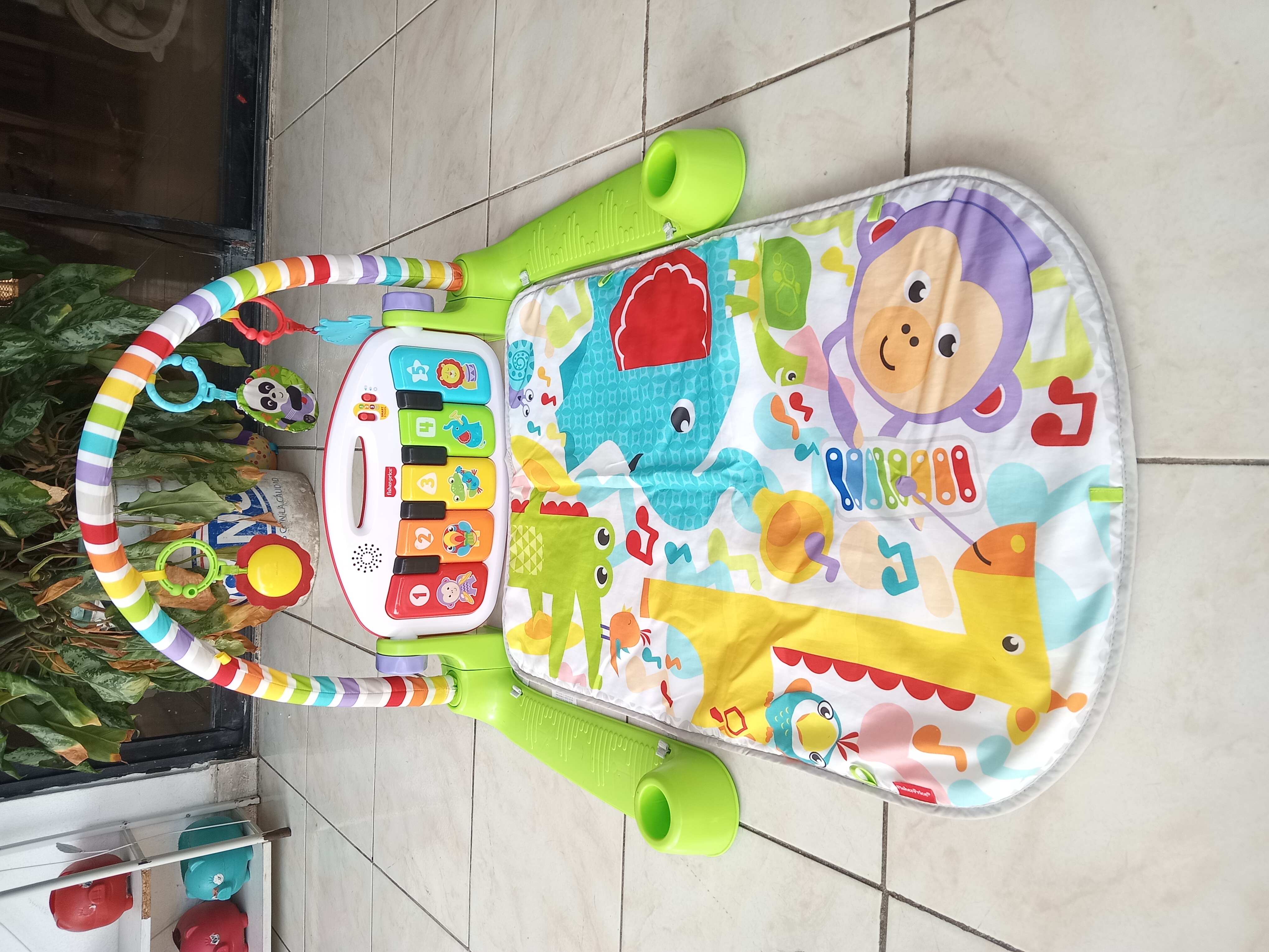 juguetes - Fisher price gym interactivo 