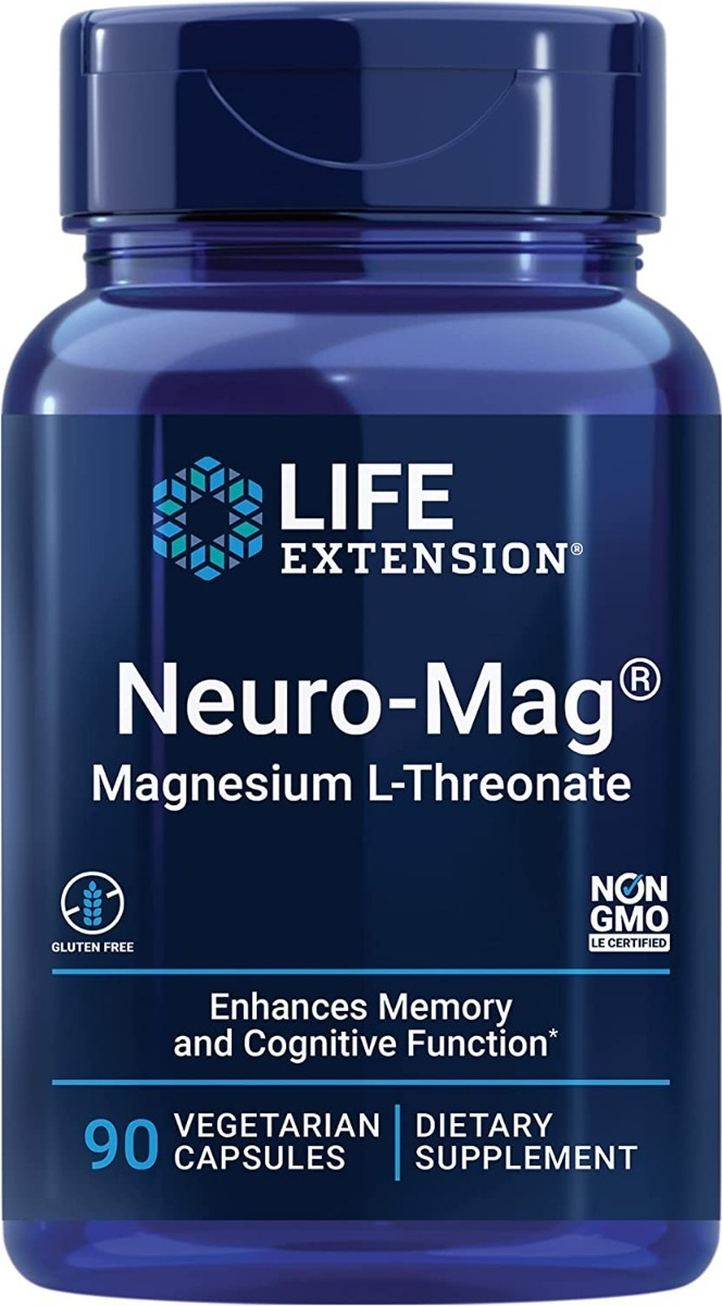 Salud y Equipamiento Médico - Treonato De Magnesio 90 Caps
