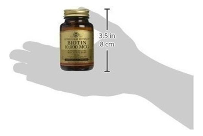 Salud y Equipamiento Médico - Biotin 10,000 Mcg Solgar - 60 Vegetable Capsules 3