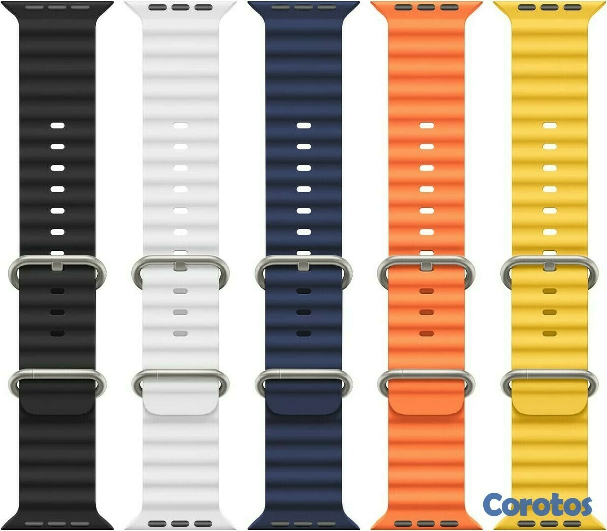 otros electronicos - Correa de silicona Ondulada AppleWatch