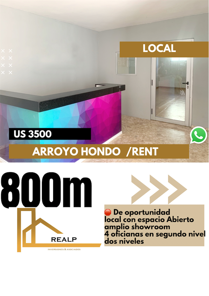 oficinas y locales comerciales - Local de 800 metros 0