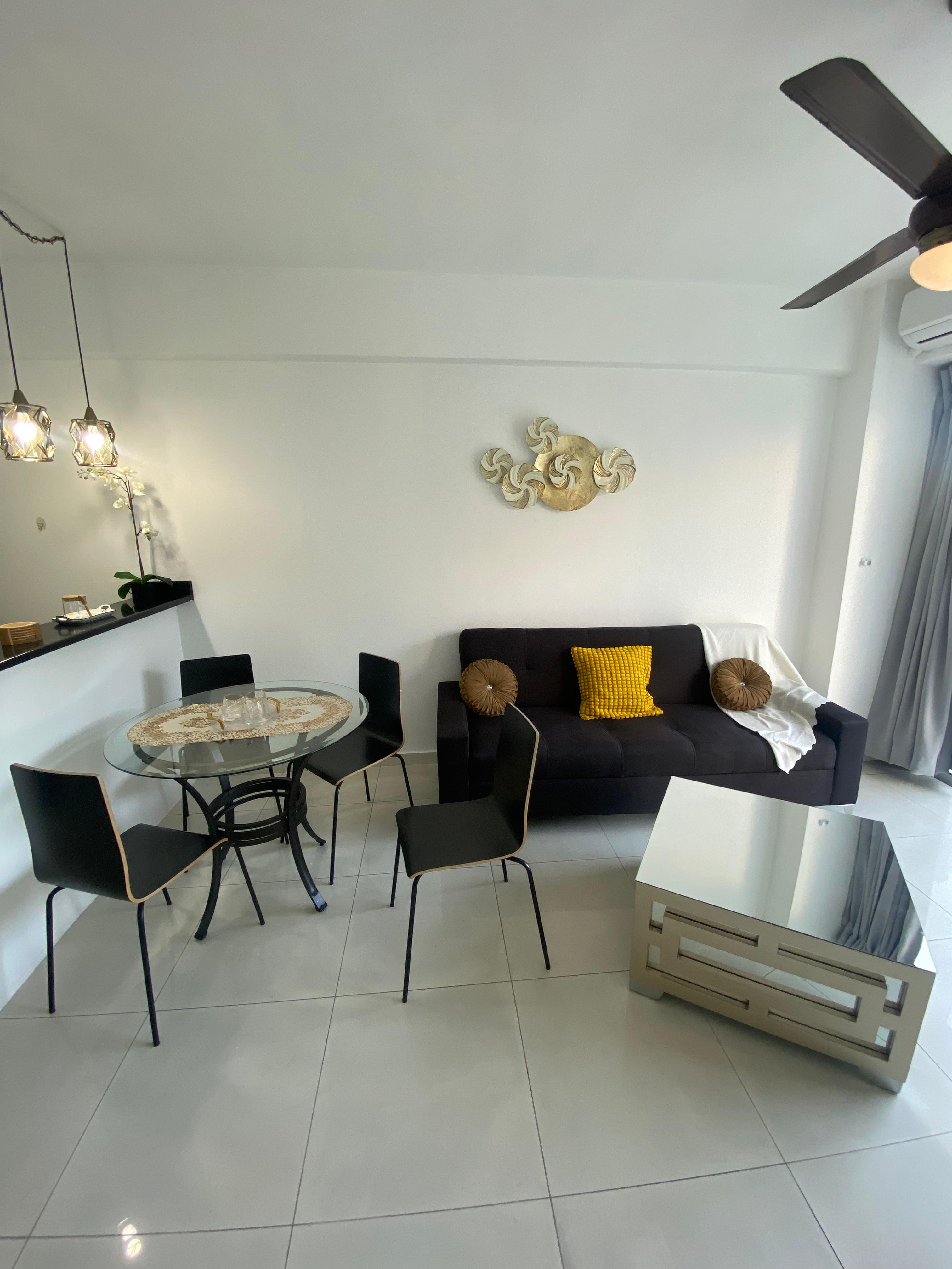 apartamentos - Apartamento amueblado de una habitación en La Linc 0