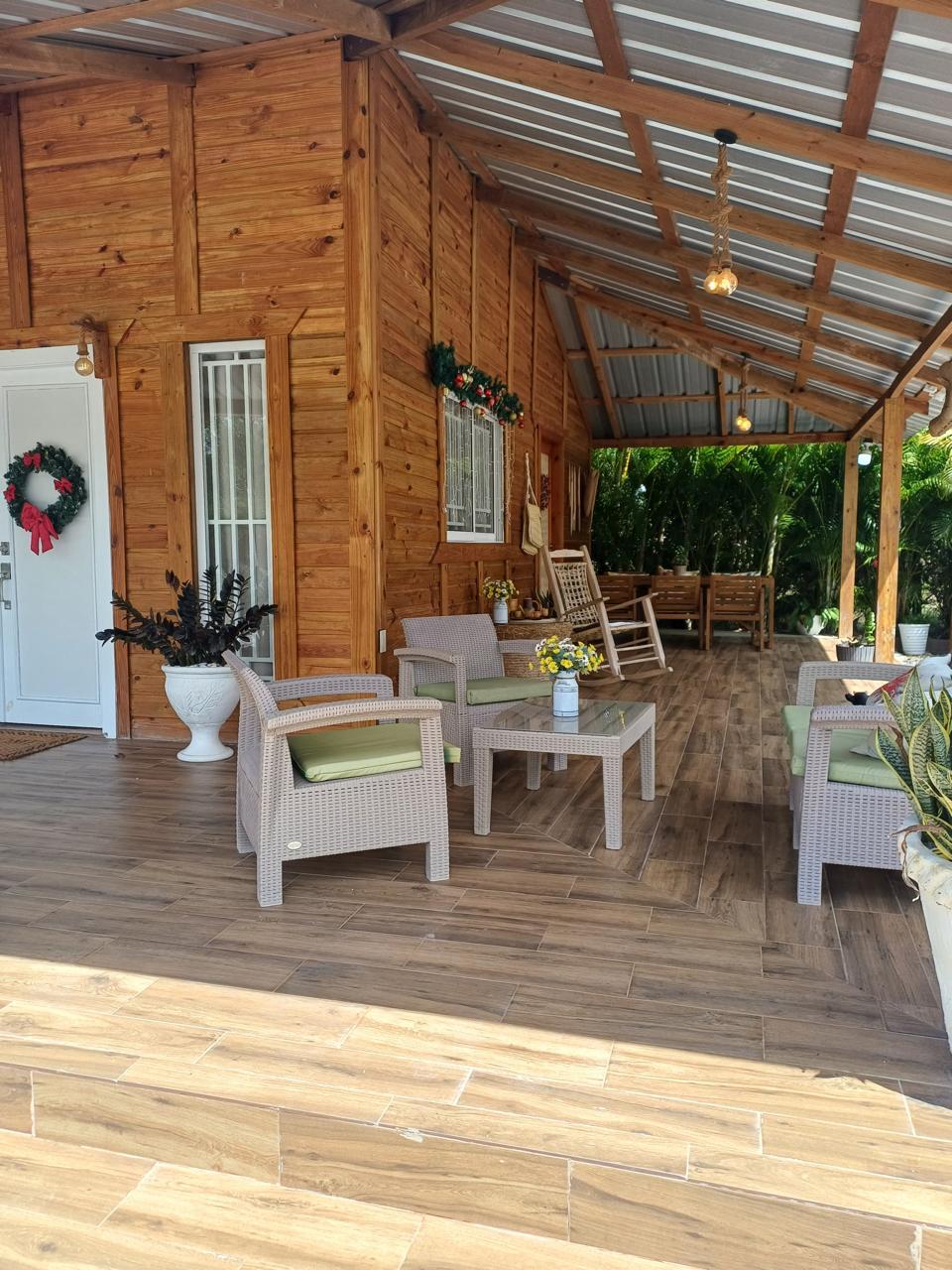 casas vacacionales y villas - Se vende ‼️ Hermosa villa campestre en Higüey  7