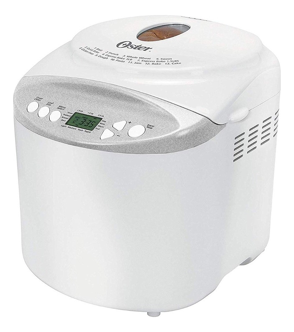 Salud y Equipamiento Médico - Máquina Para Hacer Pan Oster Expres Sin Gluten 2 Libras 0