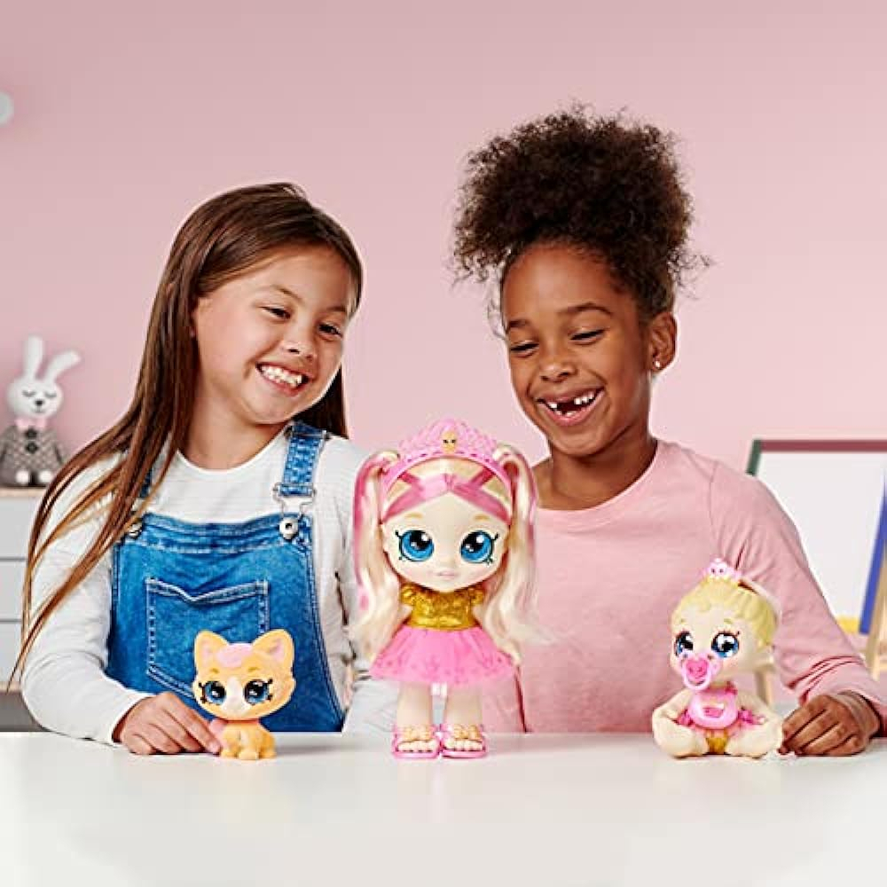 juguetes - Kindi Kids Scented Sisters Pawsome Royal Family - Preescolar 3
