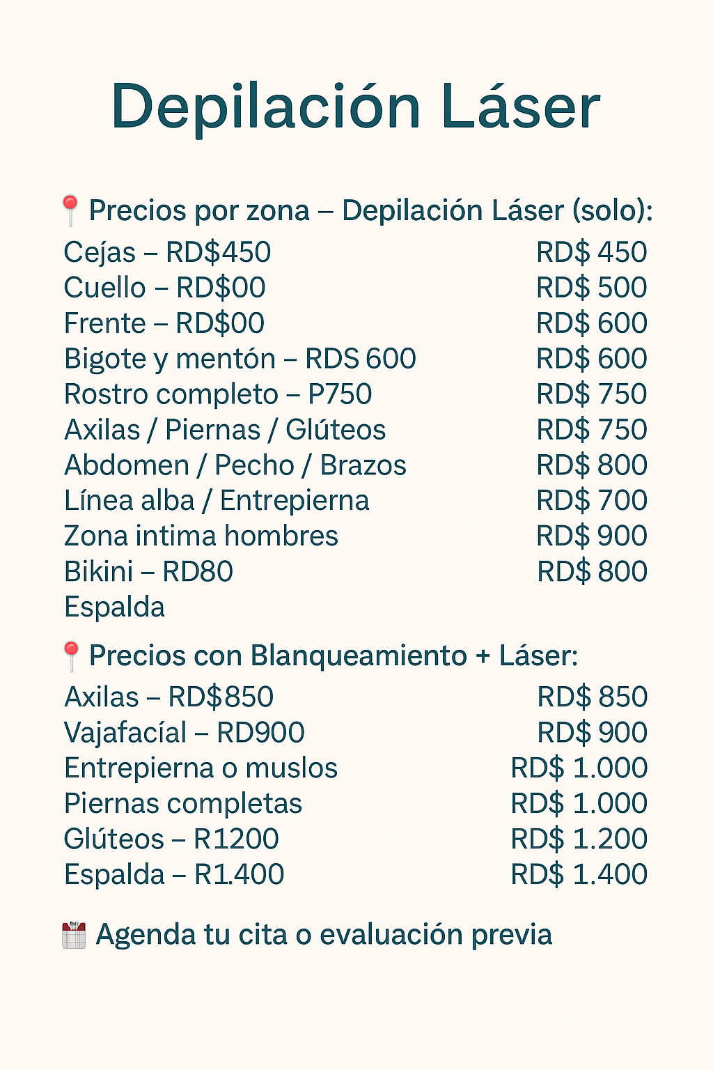 servicios profesionales -  DEPILACIÓN LÁSER Y FACIALES EN LA ROMANA  3