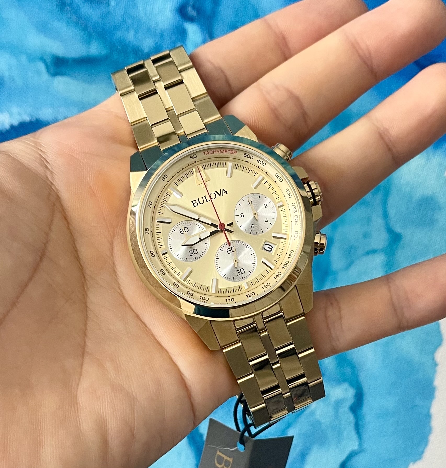 joyas, relojes y accesorios - Reloj Bulova Chronograph nuevo en caja 2