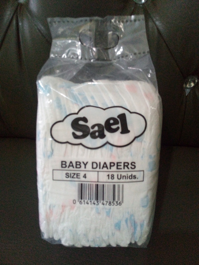 accesorios - Fardo de Pañales Desechables Sael (pampers) 1