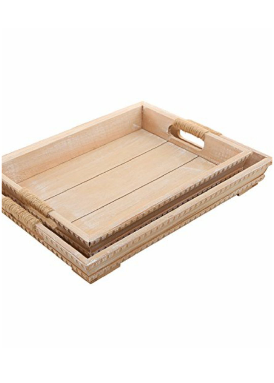 cocina - Set de Bandeja Rustica en madera