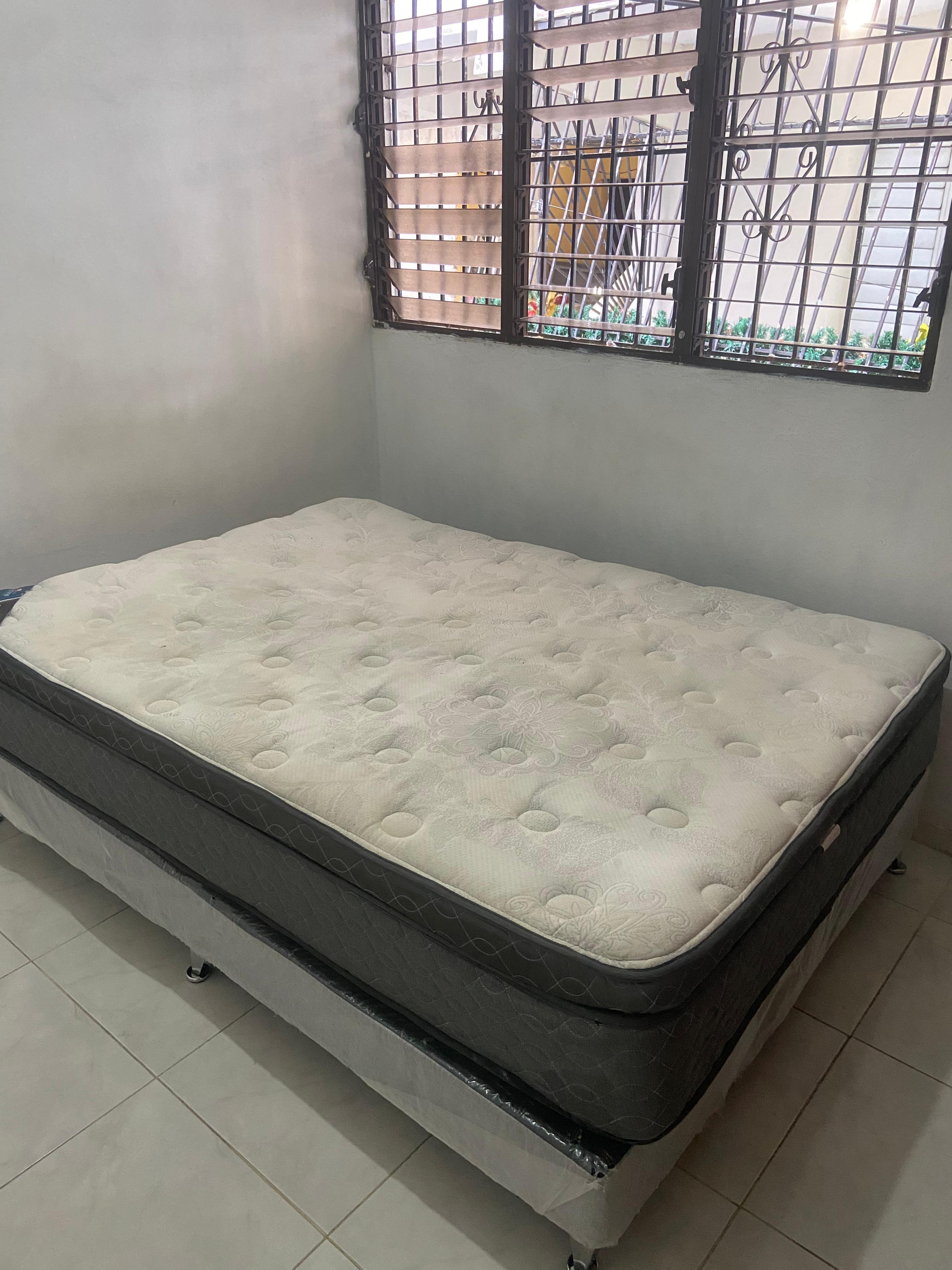 muebles y colchones - Cama Full 54 con Base 0