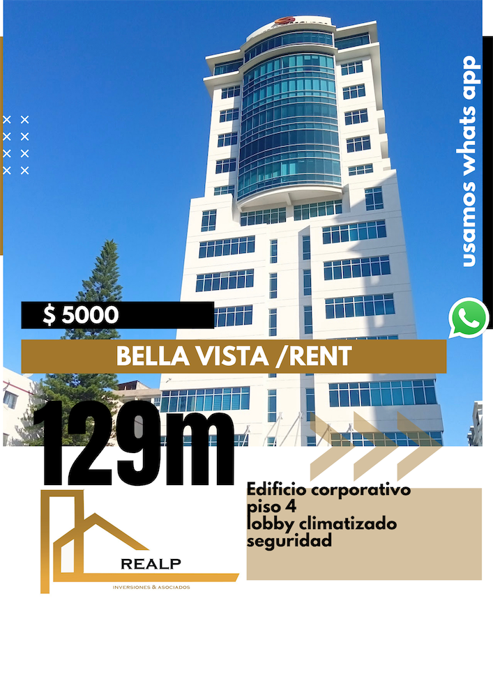oficinas y locales comerciales - Oficina en torre corporativa zona exclusiva 0