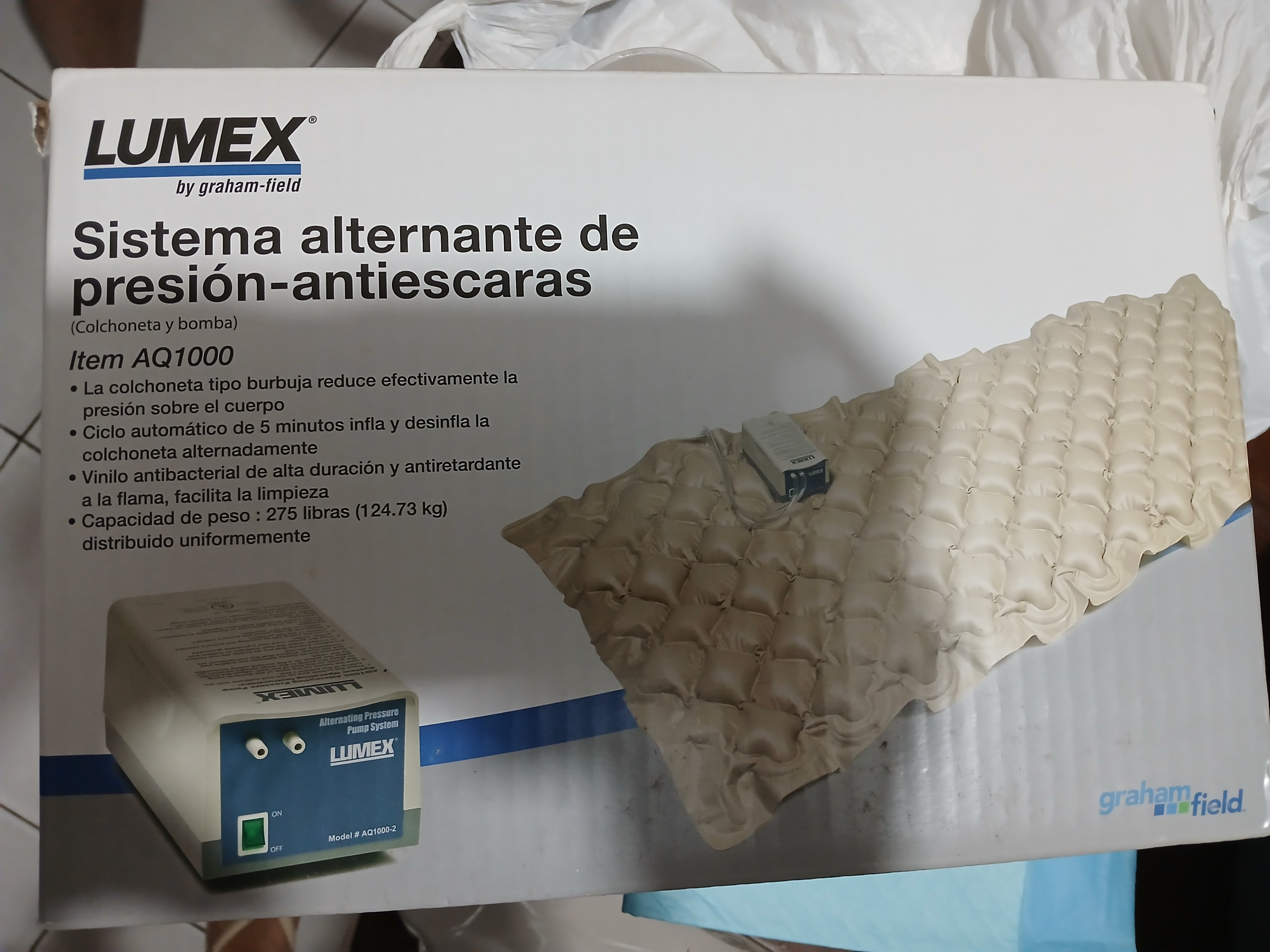 muebles y colchones - nuevo de caja colchón antiescaras 1