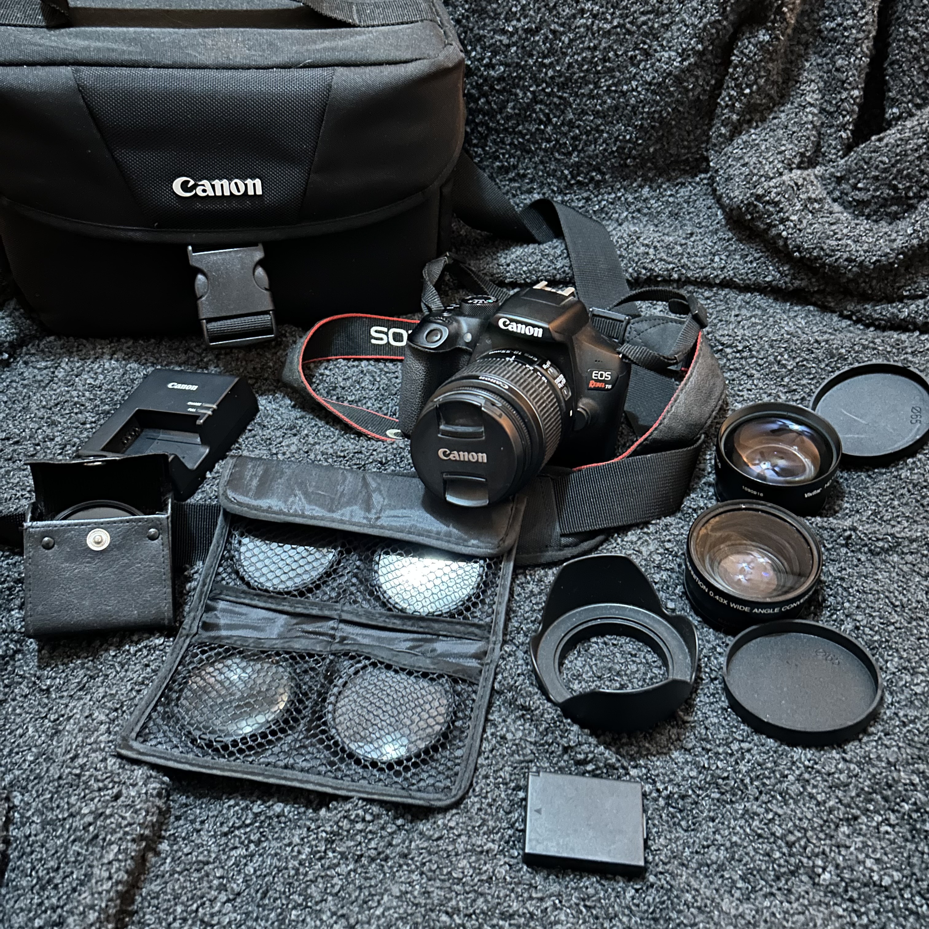 camaras y audio - CAMARA PROFESIONAL CANON REBEL T6