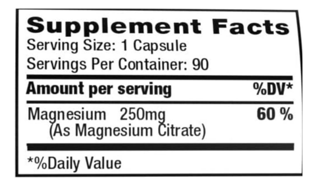 Salud y Equipamiento Médico - Citrato Magnesio 250mg Md.life - U - Unidad A $2299 1