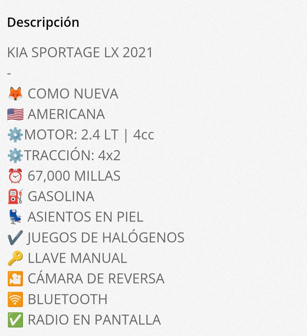 jeepetas y camionetas - Kia Sportage 2021 LX 8