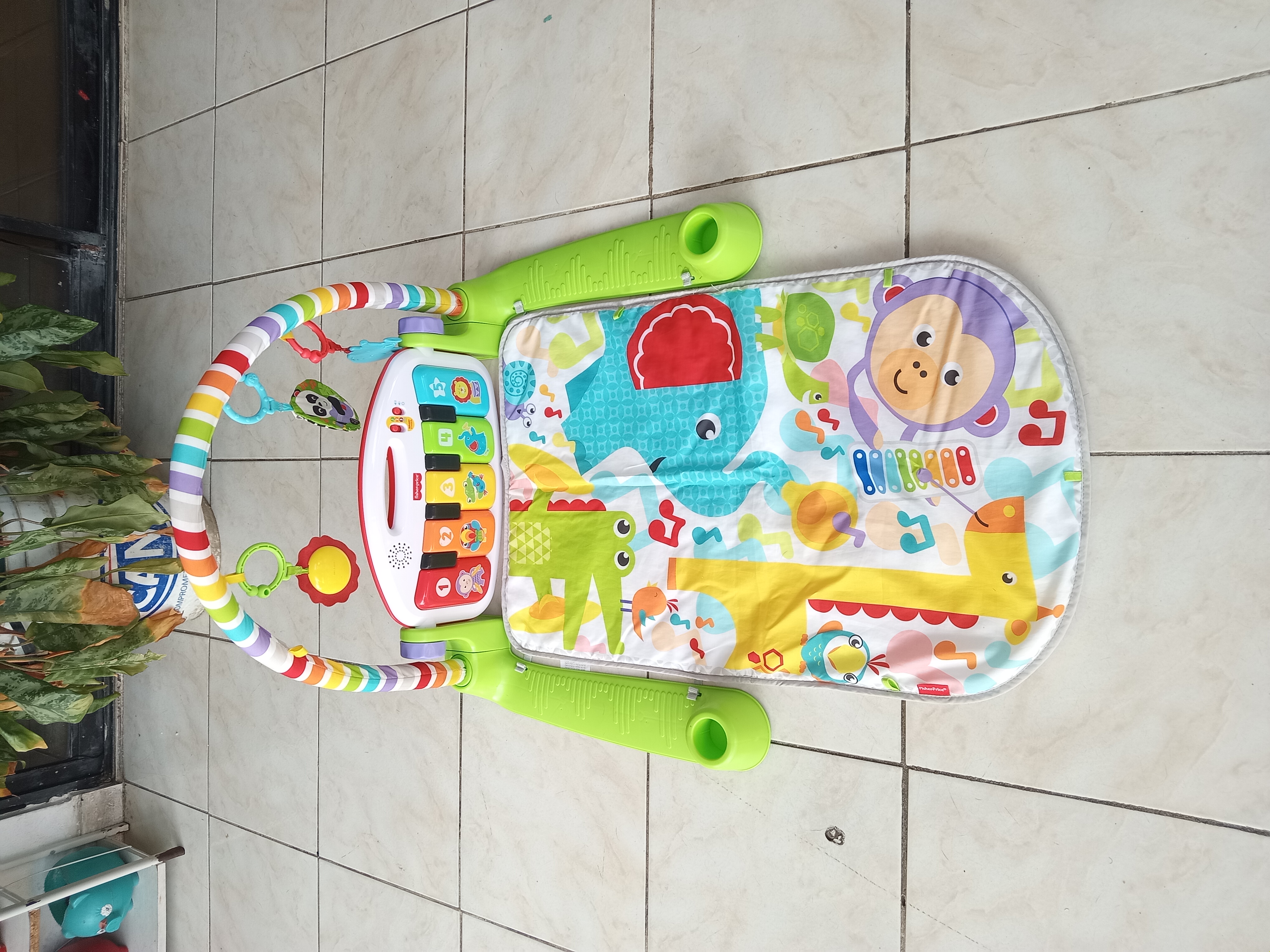 juguetes - Fisher price gym interactivo  1