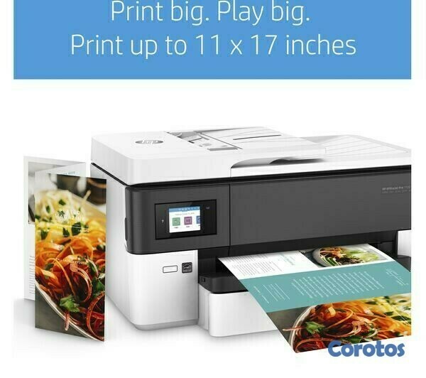 impresoras y scanners - HP IMPRESION TAMAÑO 11X 17 PULGADAS,  Multifuncional
OfficeJet 7740 Todo-en-Uno  2