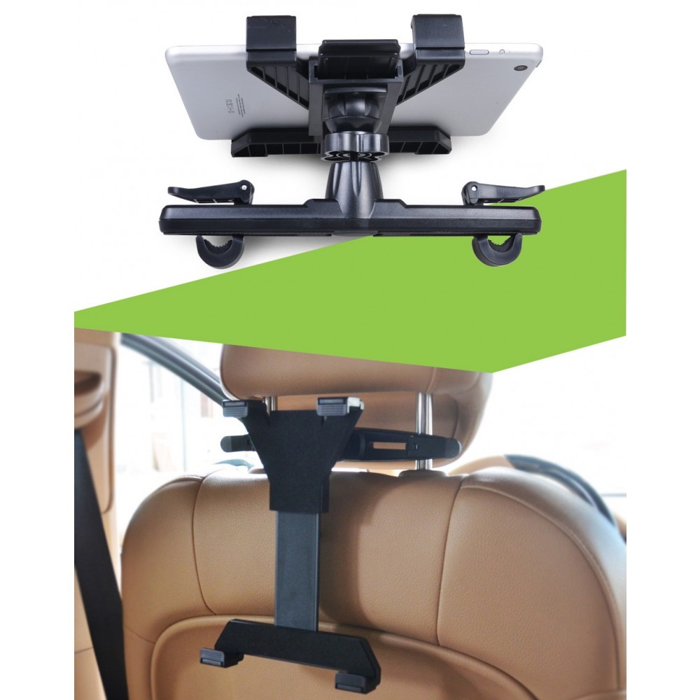 accesorios para electronica - Sujetador de tablet para asiento de carro, soporte de tablet 4