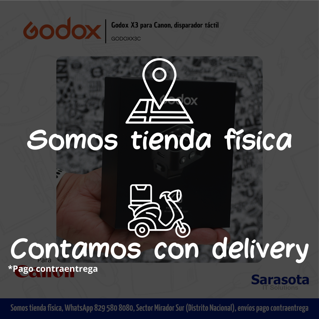 accesorios para electronica - Godox Disparador X3 para Canon Garantía 1 año  2