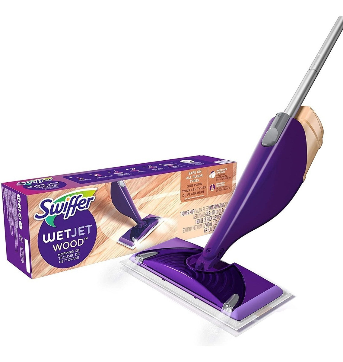 electrodomesticos - Trapeadora Swiffer Sweeper Madera Barre Seco Y Humedo 0