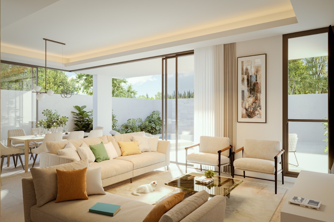 casas vacacionales y villas - Villa de 3 habitaciones en Bávaro, Punta Cana 7