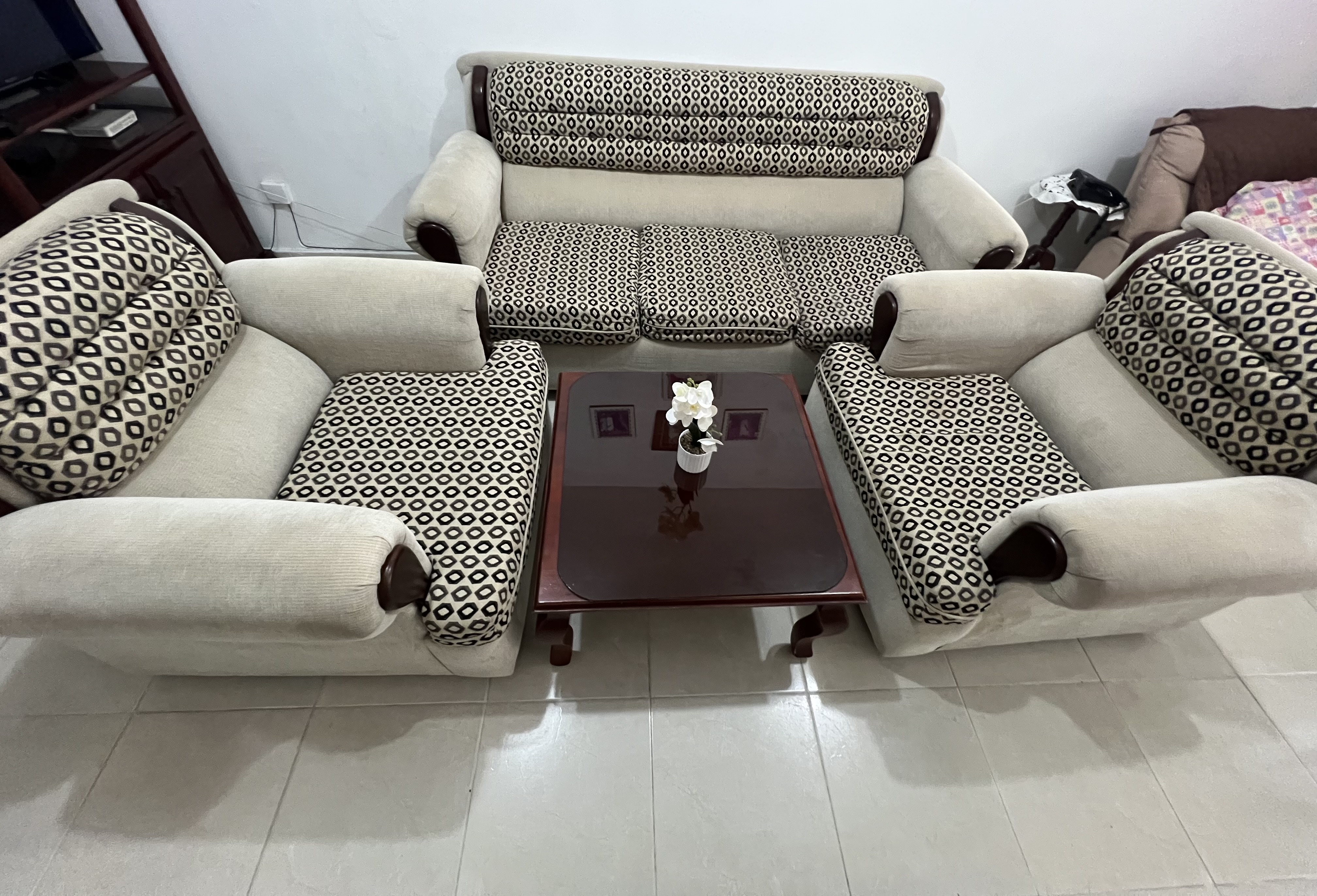 muebles y colchones - Vendo juego de muebles - San Cristóbal 1