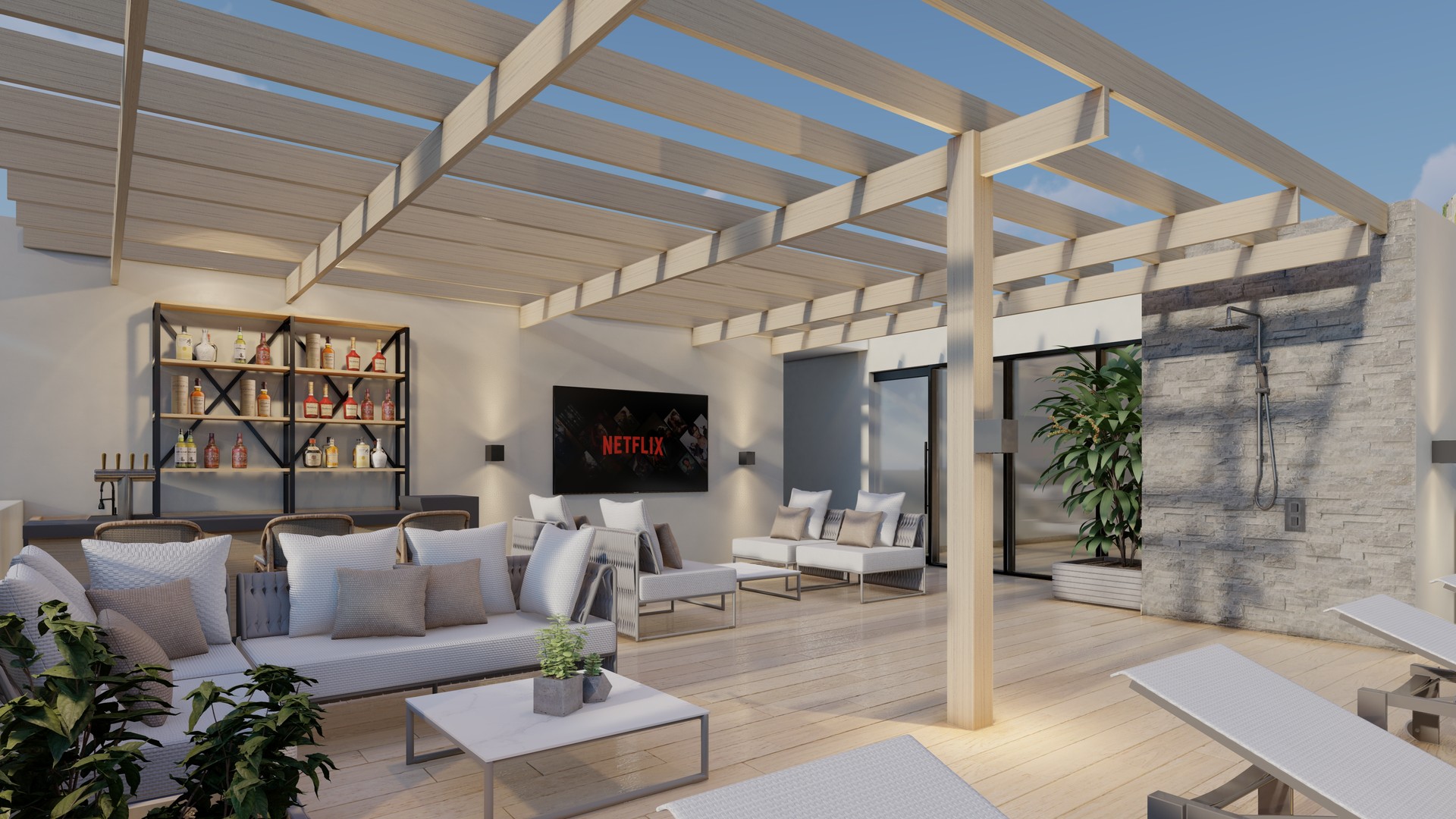 apartamentos - Hermoso y moderno proyecto de apartamentos de 7 niveles. Ultimo nivel Pent House 2