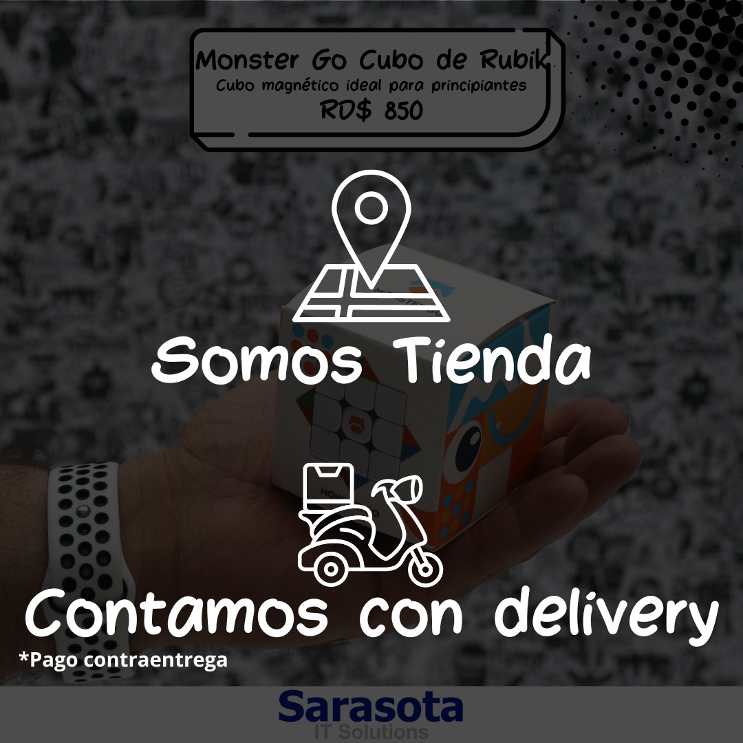 hobby y coleccion - Monster Go Cubo de Rubik 3x3 magnético para principiantes 3