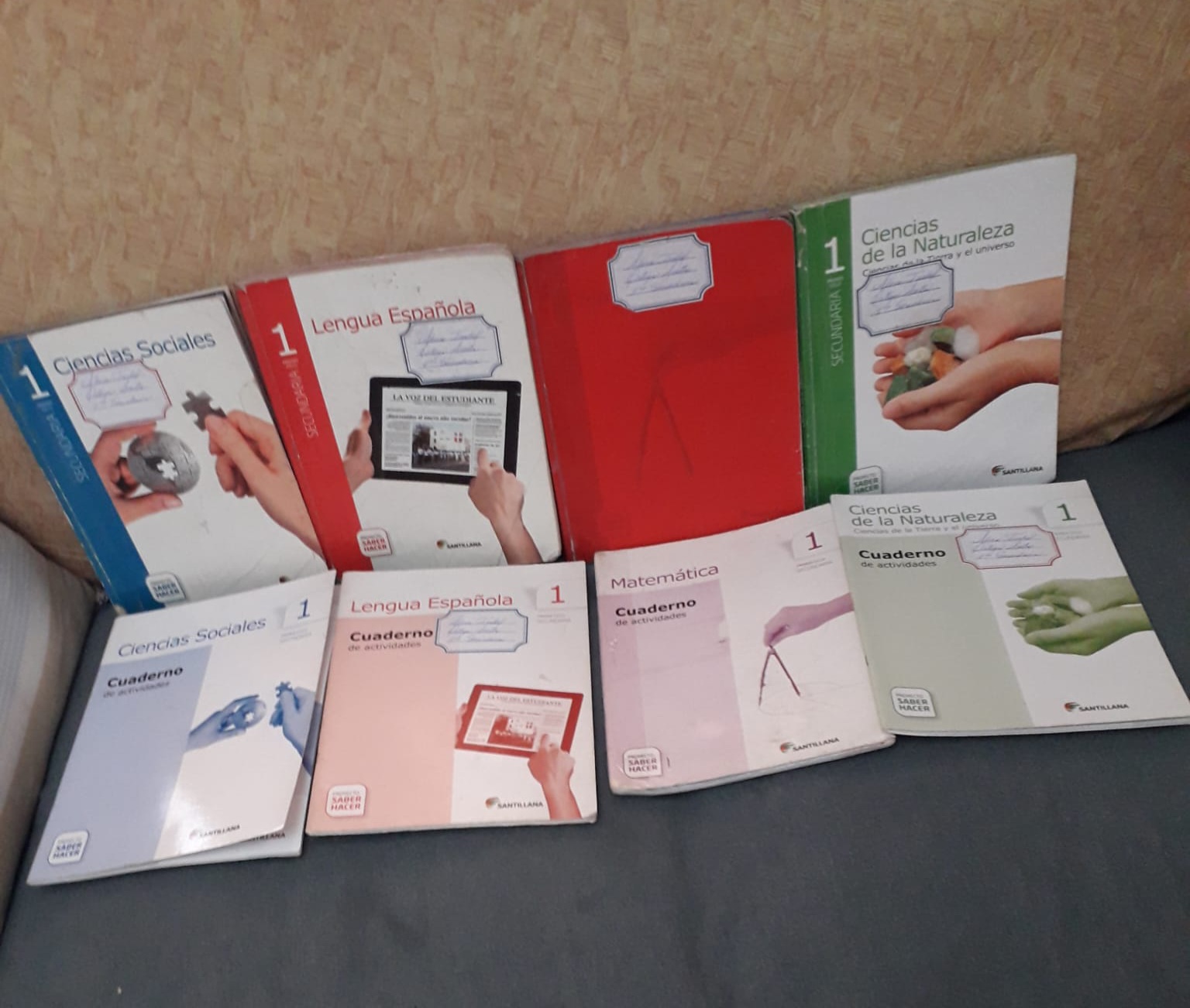 libros y revistas - Libros de santillana saber hacer 1ro de secundaria 0