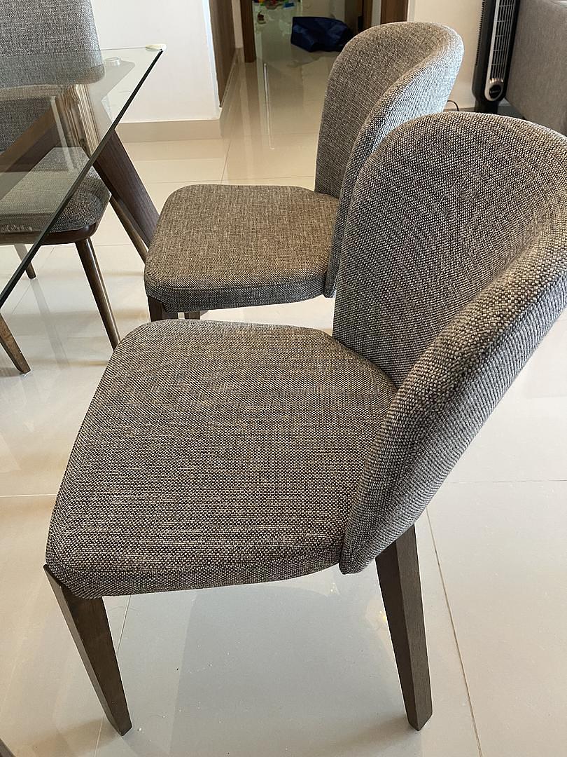 muebles y colchones - VENDO SILLAS DE COMEDOR.   3